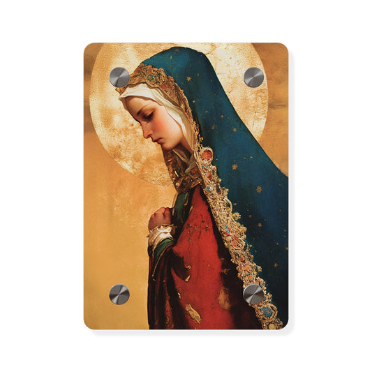 Our Lady of Mercy / Our Lady of Ransom Wall Art Panel - Ready to Hang Acrylic Print - Catholic Saint Art - Patron Saint Print - Mother Mary
