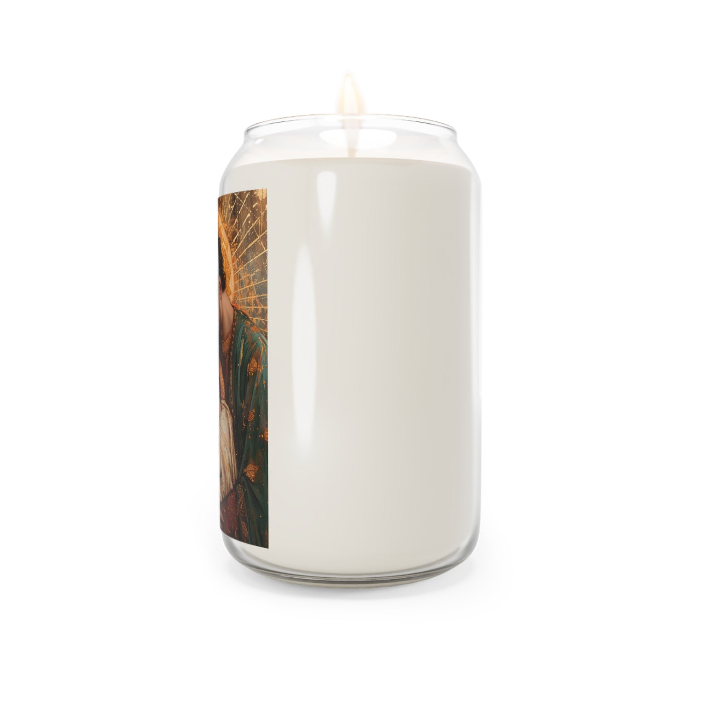 Divine Harmony - The Holy Family Candle  - Scented Prayer Candle, 13.75oz - Religious Prayer Candle - Catholic Art - Jesus, Mary, Joseph