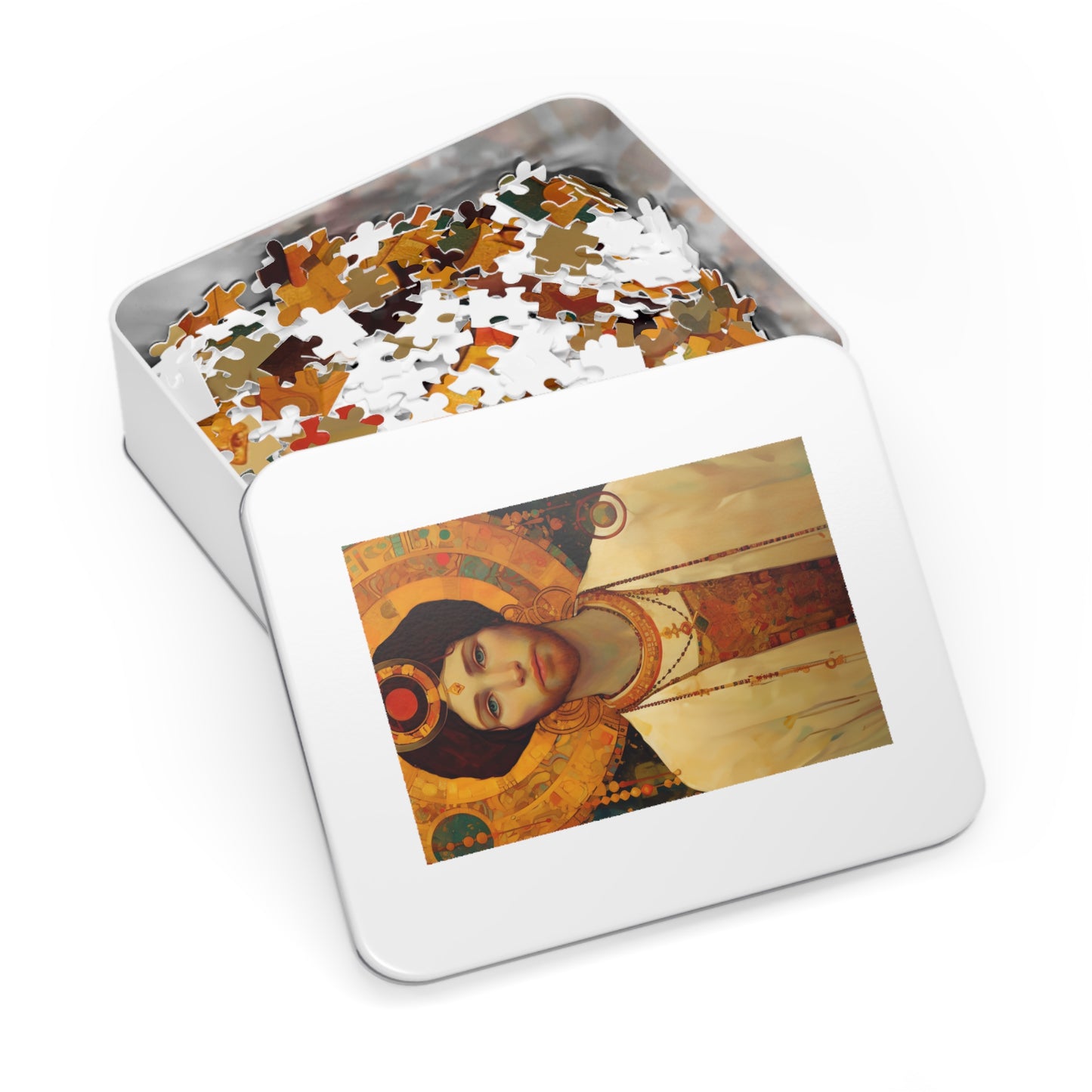 Saint Abdiesus - Puzzle and Keepsake Tin - Religious Jigsaw Puzzle (30, 110, 252, 500,1000-Piece) - Religious Puzzle