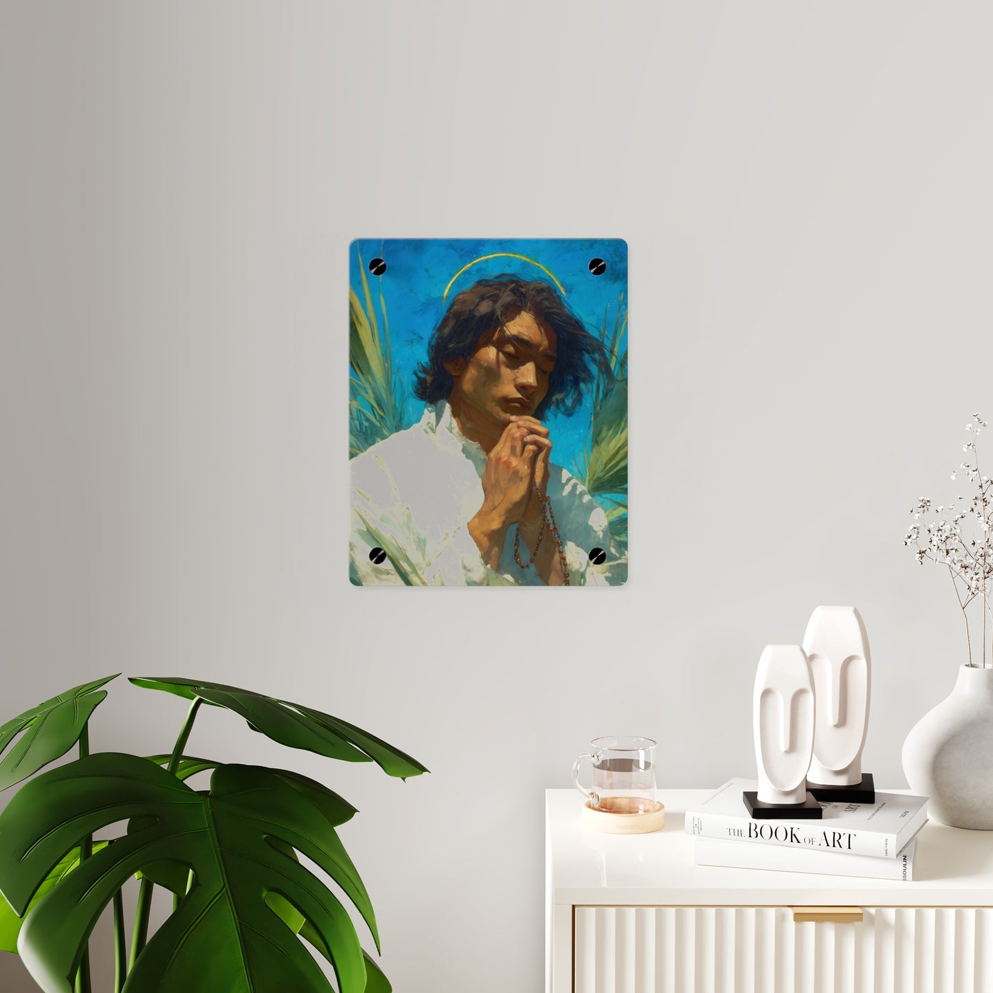 Saint Lorenzo Ruiz Wall Art Panel - Ready to Hang Acrylic Print - Catholic Saint Art - Patron Saint Print - Martyr Art