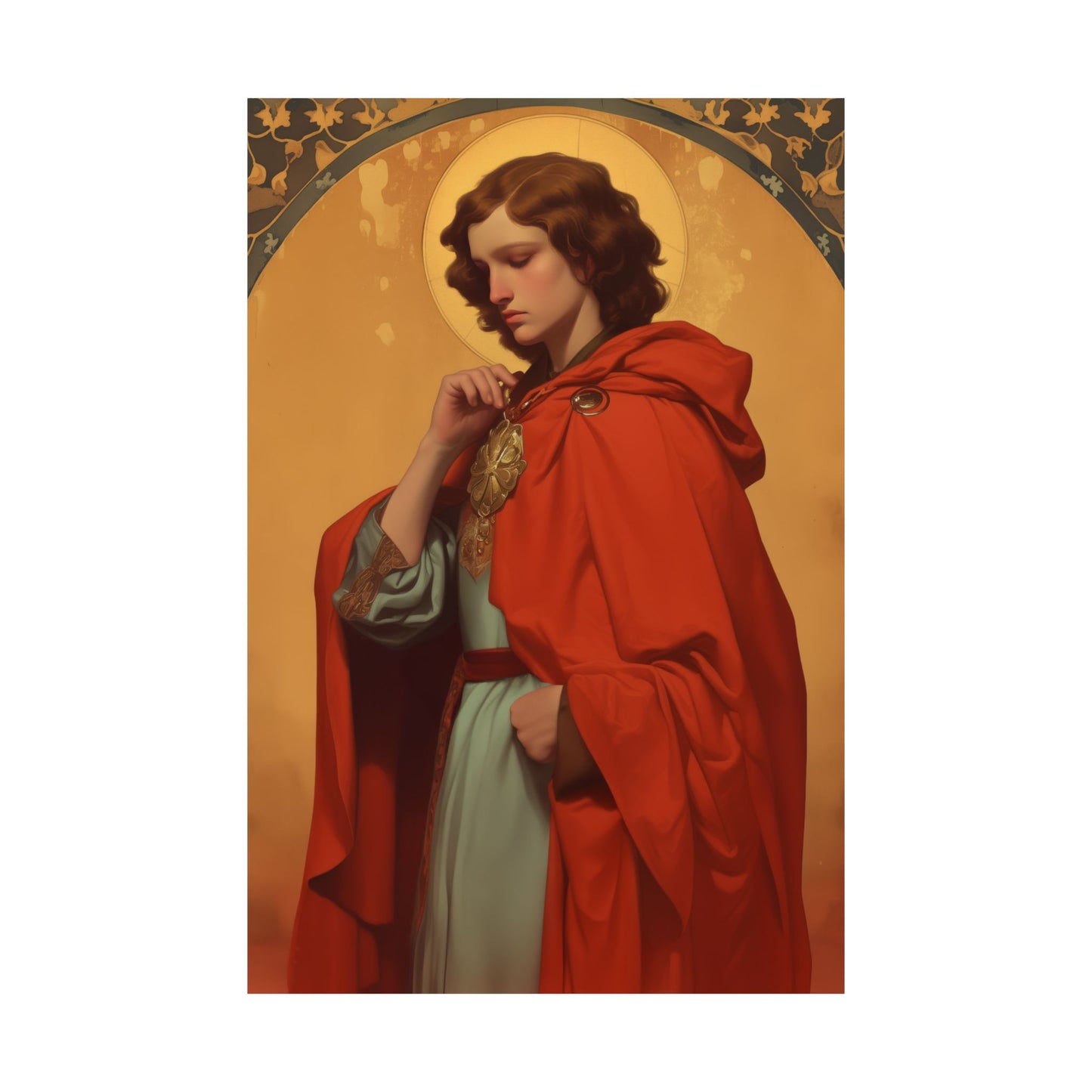 Saint Casimir of Poland Print - Sanctified Souls Print - Multiple Sizes - Premium Matte Vertical Posters