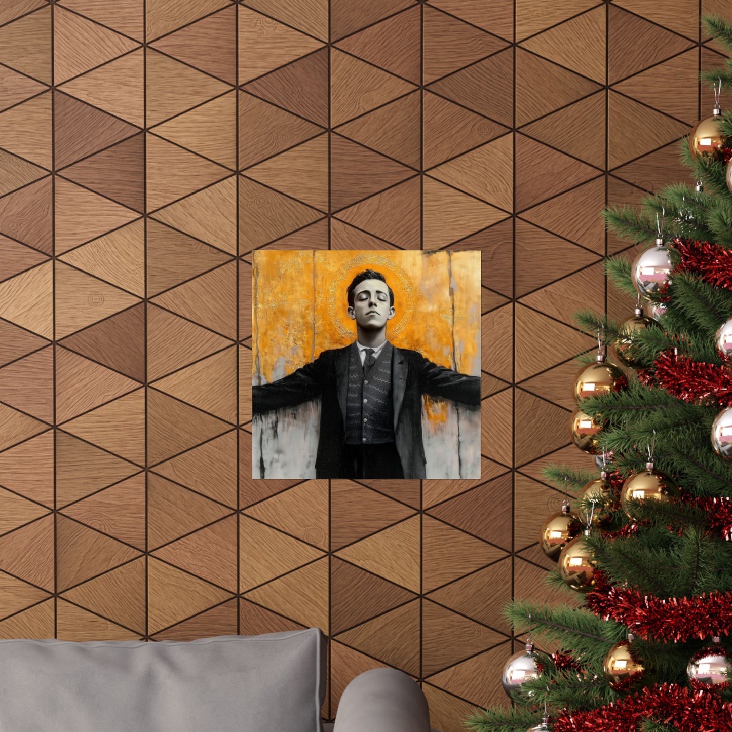 Blessed Miguel Pro - Sanctified Souls Print - Multiple Sizes - Premium Matte Vertical Posters - Catholic Saint art - Prayer Room Print