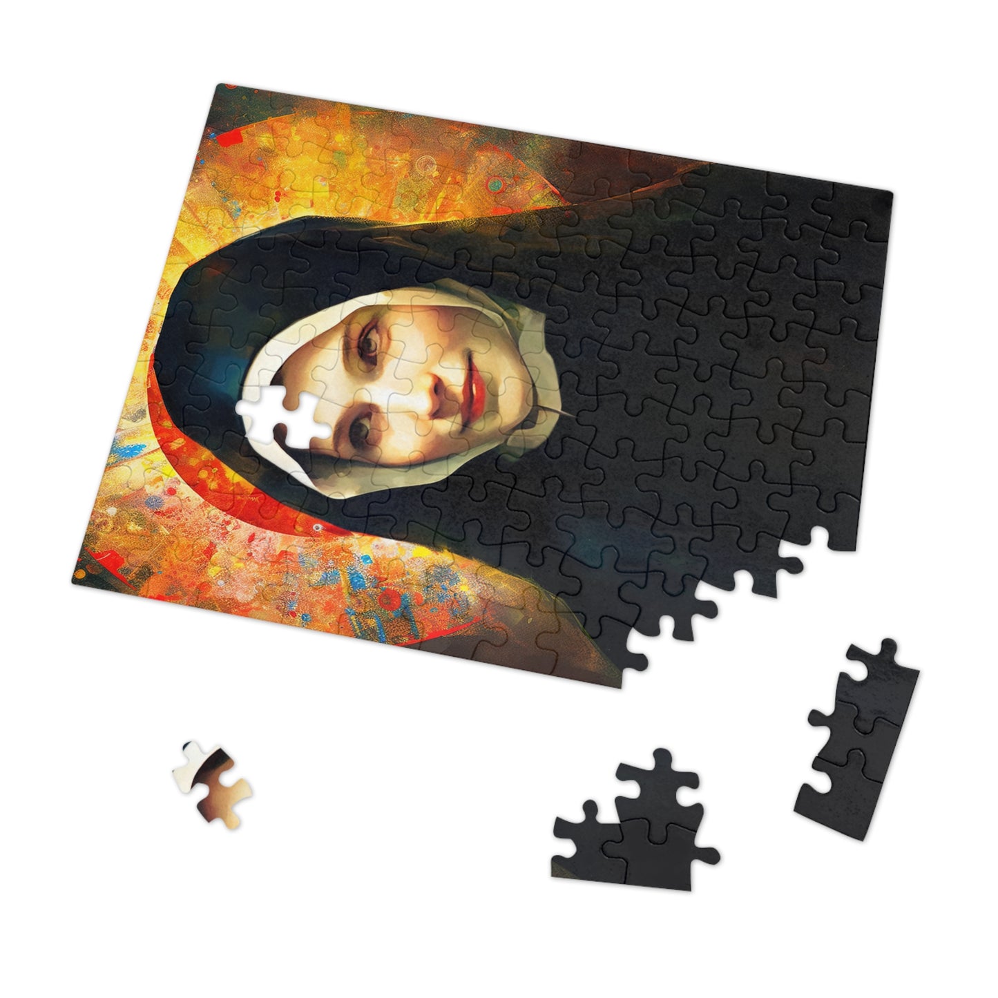 Saint Maria Faustina Kowalska - Puzzle and Keepsake Tin - Religious Jigsaw Puzzle (30, 110, 252, 500,1000-Piece) - Religious Puzzle
