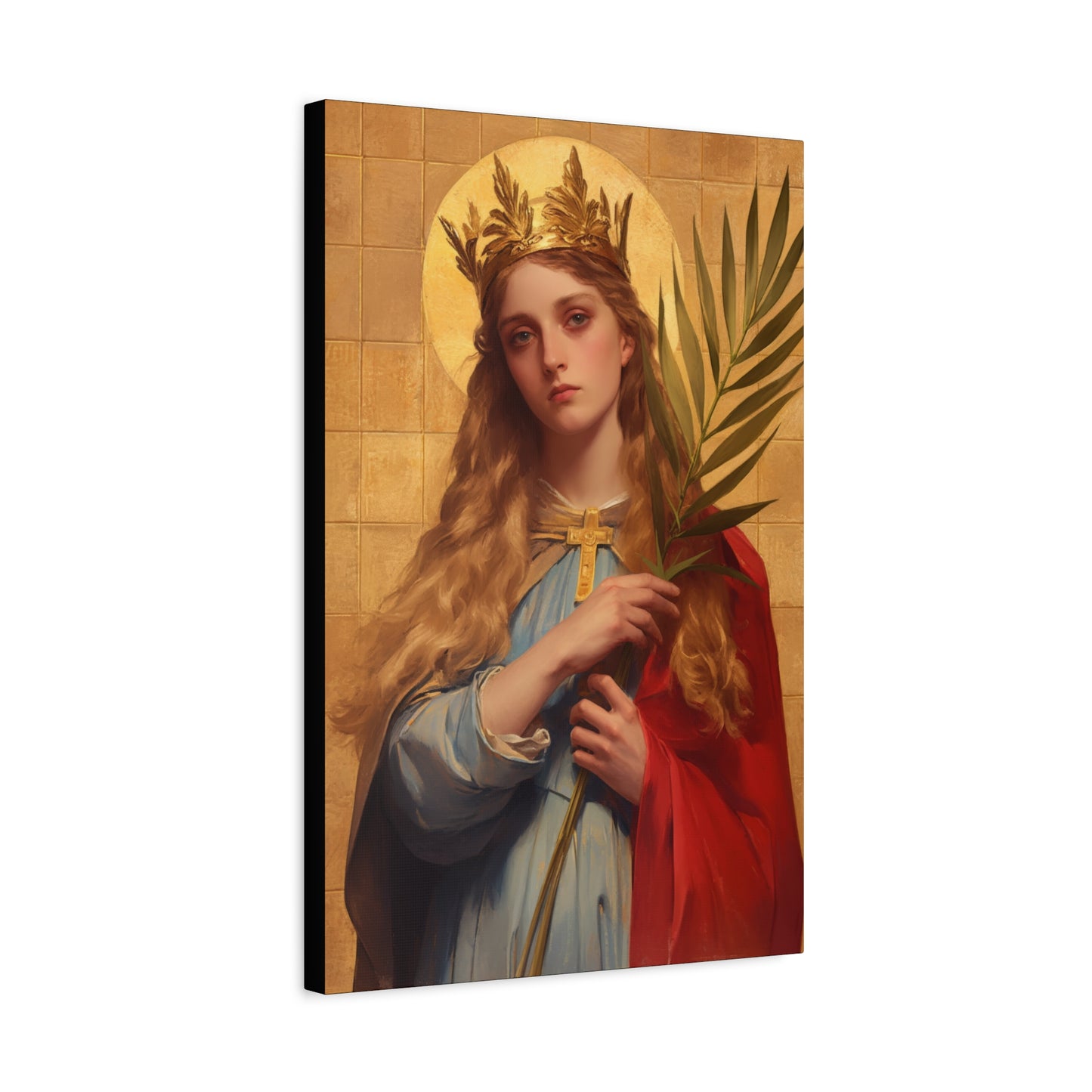 Saint Agrippina - Gallery Wrapped Canvas - Print - Religious Art for your Home - Catholic Art