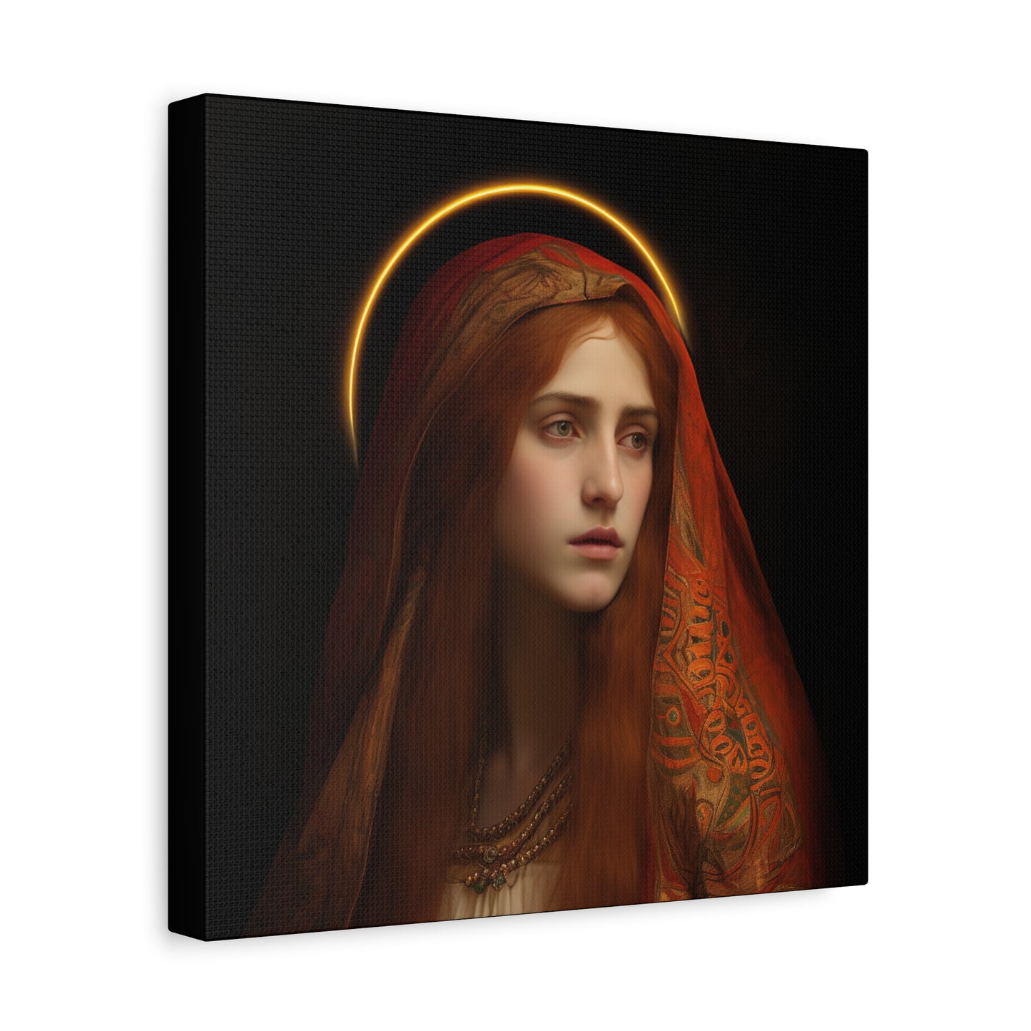 The Beloved Disciple - Mary Magdalene's Devotion - Museum Wrapped Canvas - Sanctified Souls Print - Religious Art for your Home