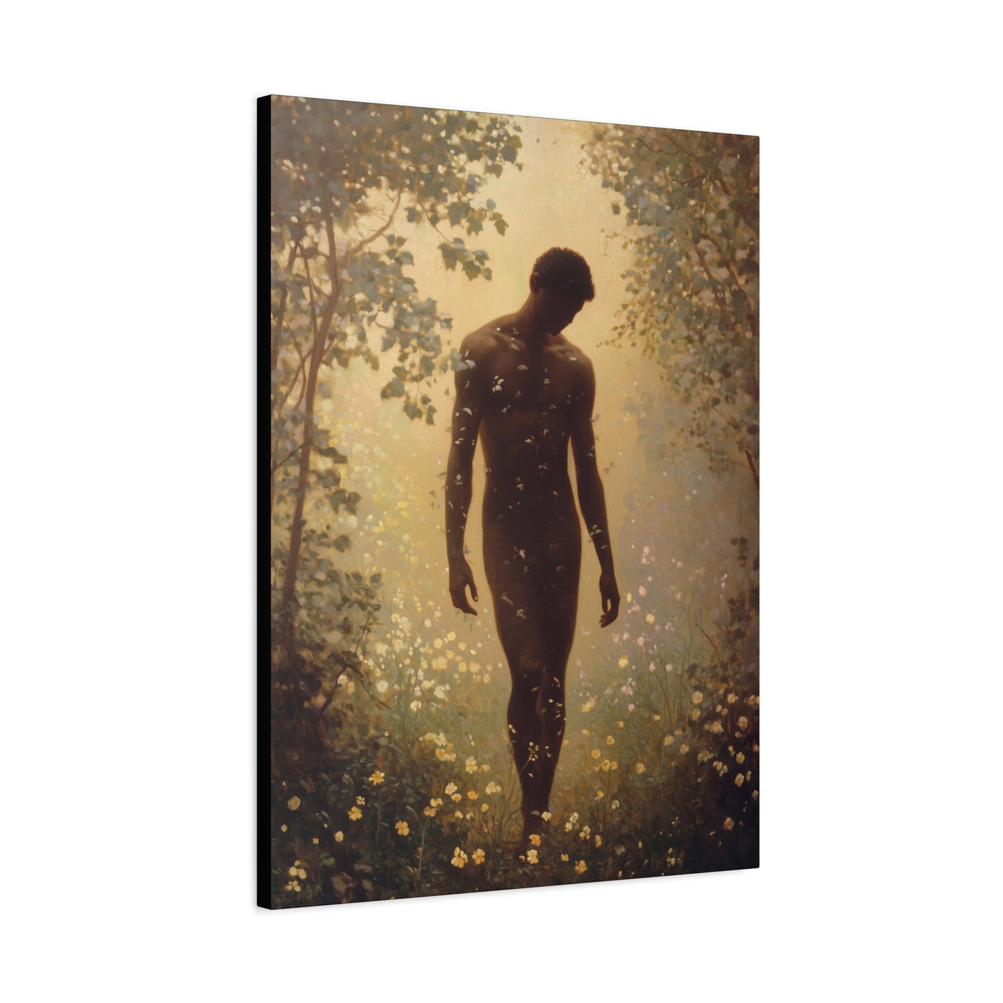 Saint Adam - Museum Wrapped Canvas - Sanctified Souls Print - Religious Art for your Home