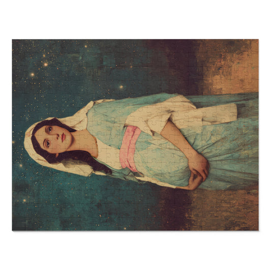 Our Lady of 'O' - Our Lady of Expectation - Mother Mary - Puzzle - Keepsake Tin - Jigsaw Puzzle (30, 110, 252, 500,1000-Piece)