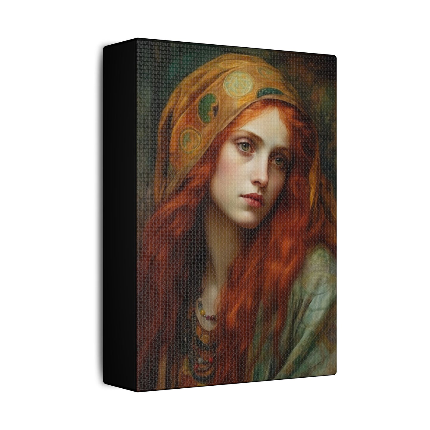 Mary Magdalene's Inner Peace Canvas Print - Multiple Sizes - Museum Wrapped - Mary Magdalene Portrait Art