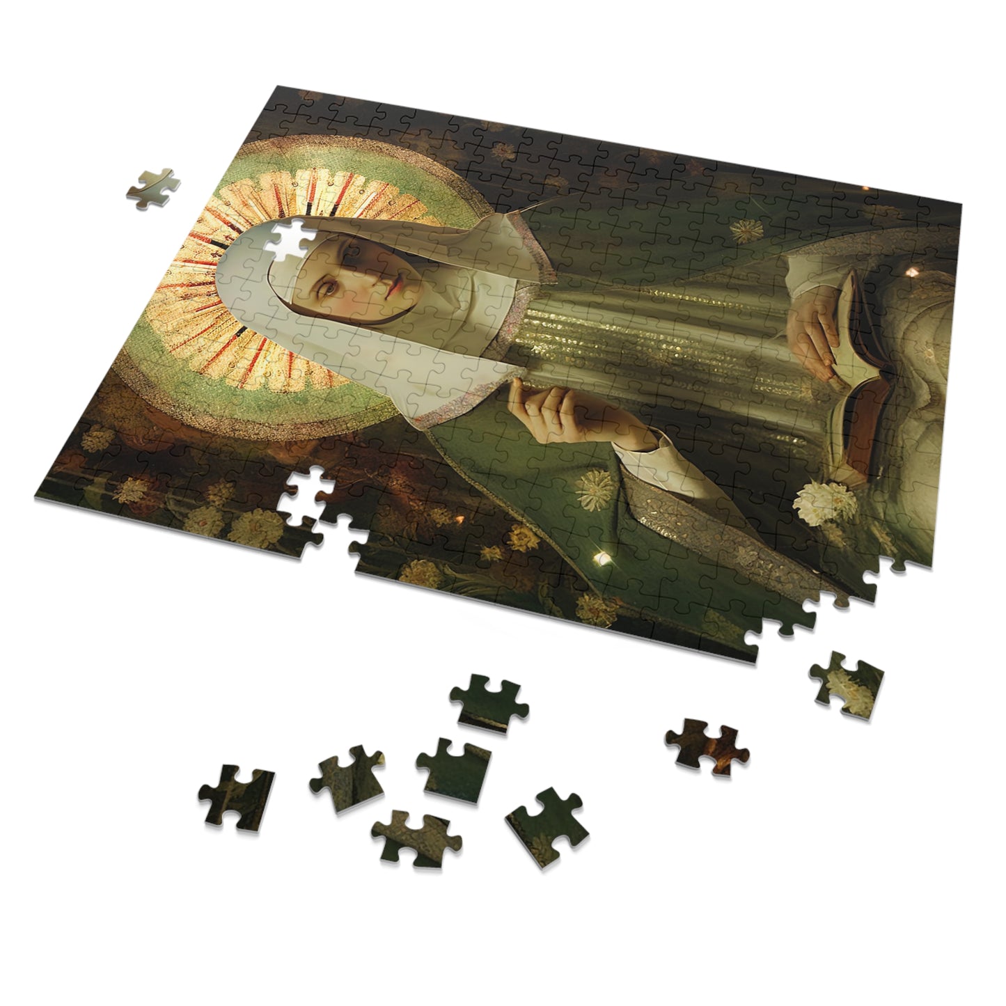 Saint Ingrid of Sweden - Puzzle and Keepsake Tin - Religious Jigsaw Puzzle (30, 110, 252, 500,1000-Piece) - Religious Puzzle