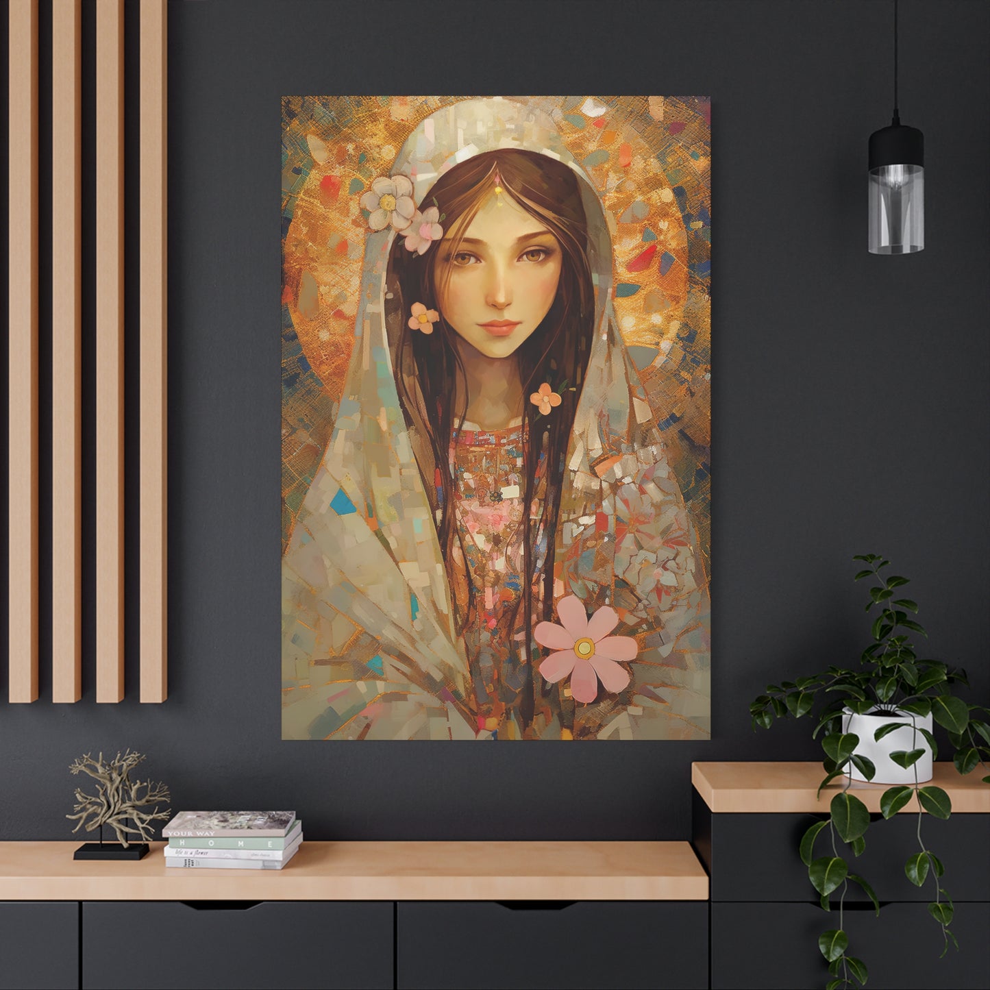 Saint Maria Goretti - Museum Wrapped Canvas - Sanctified Souls Print - Religious Art for your Home