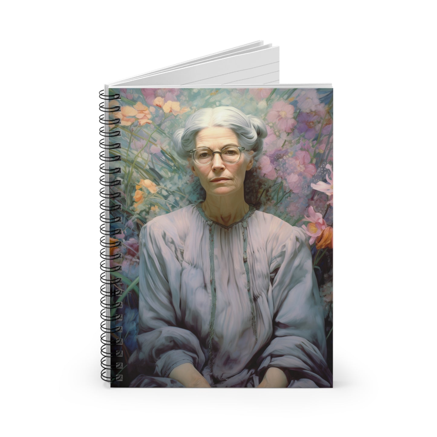 Servant of God Dorothy Day - Sanctified Souls Art - Religious - Spiral Notebook - Ruled - Catholic Religious - Devotional Prayer Journal