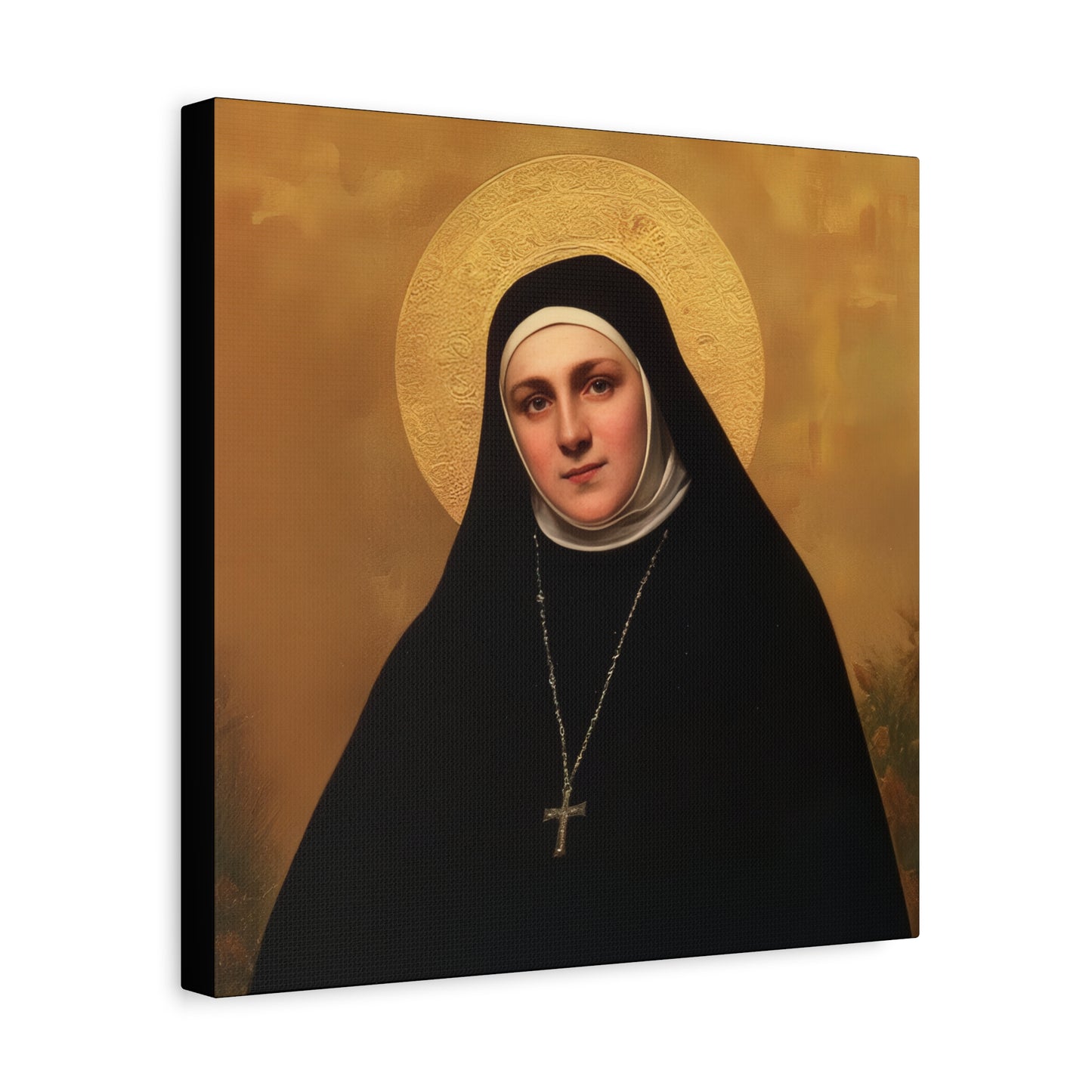 Saint Geltrude Caterina Comensoli - Gallery Wrapped Canvas - Print - Religious Art for your Home - Catholic Art