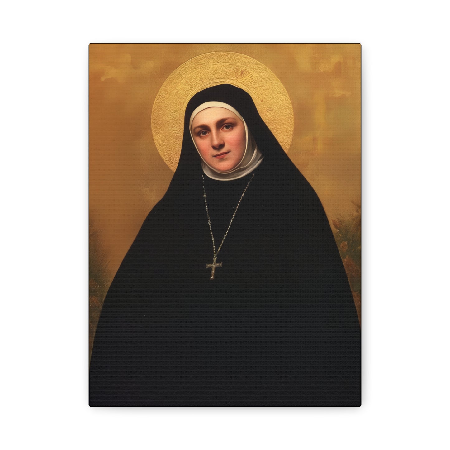 Saint Geltrude Caterina Comensoli - Gallery Wrapped Canvas - Print - Religious Art for your Home - Catholic Art