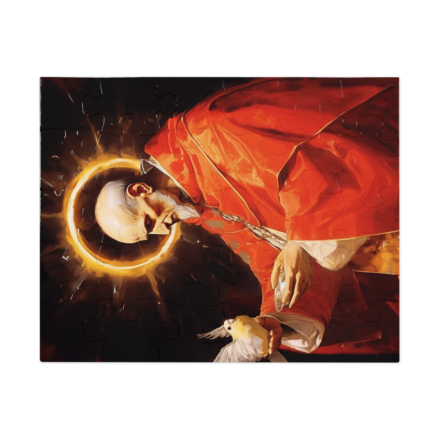 Saint Pope Gregory - Puzzle and Keepsake Tin - Religious Jigsaw Puzzle (30, 110, 252, 500,1000-Piece) - Religious Puzzle