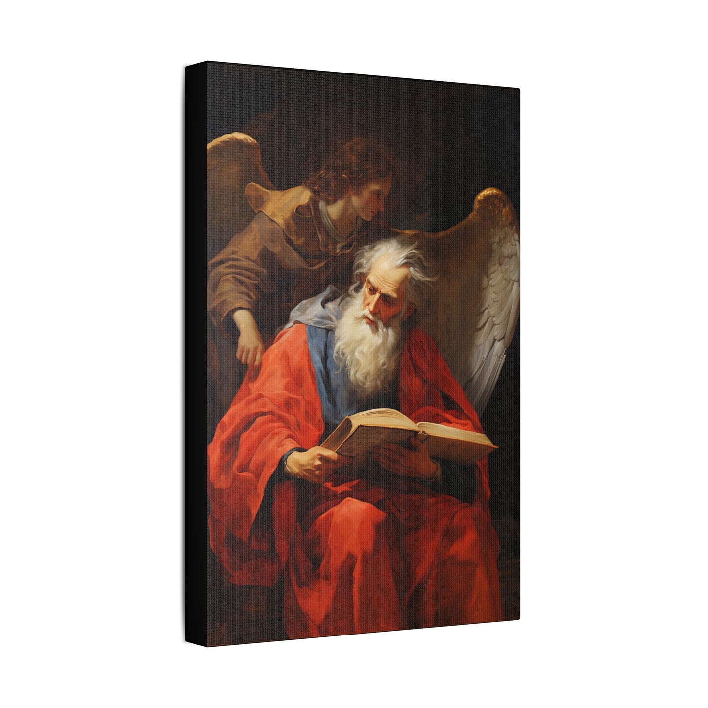 Saint Matthew the Apostle - Museum Wrapped Canvas - Sanctified Souls Print - Religious Art for your Home