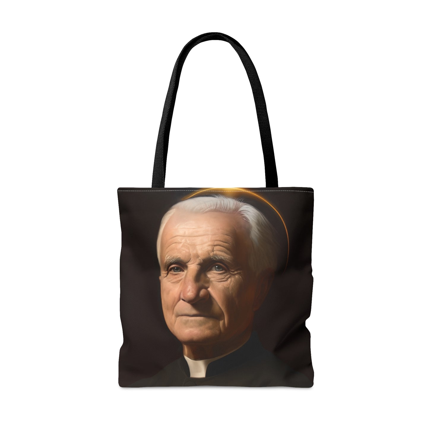 Saint André Bessette Tote Bag - Purse - Three sizes - Large Medium Small Faith Art Bag - Catholic faith carry-all purse - Double Sided