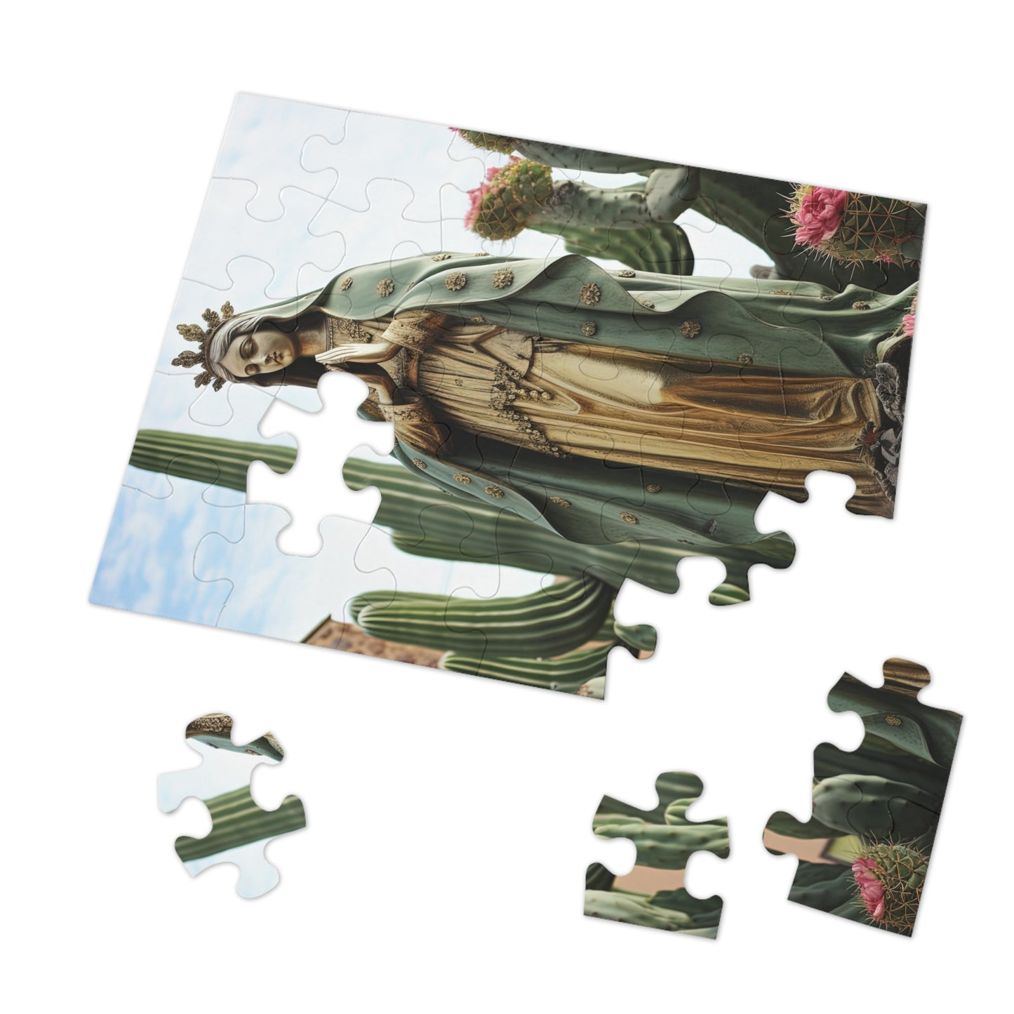 Our Lady of Guadalupe - Puzzle and Keepsake Tin - Religious Jigsaw Puzzle (30, 110, 252, 500,1000-Piece) - Religious Puzzle