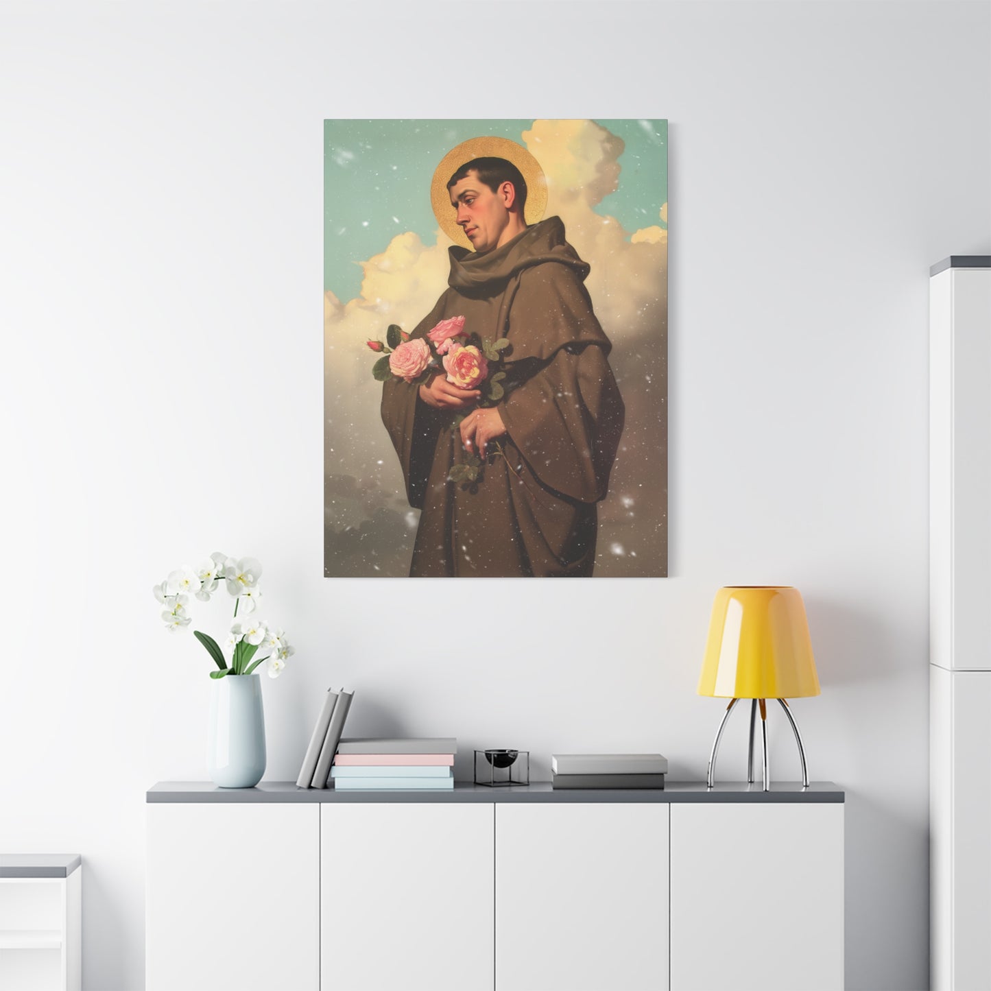 Saint Didacus of Alcala - Gallery Wrapped Canvas - Print - Religious Art for your Home - Catholic Art