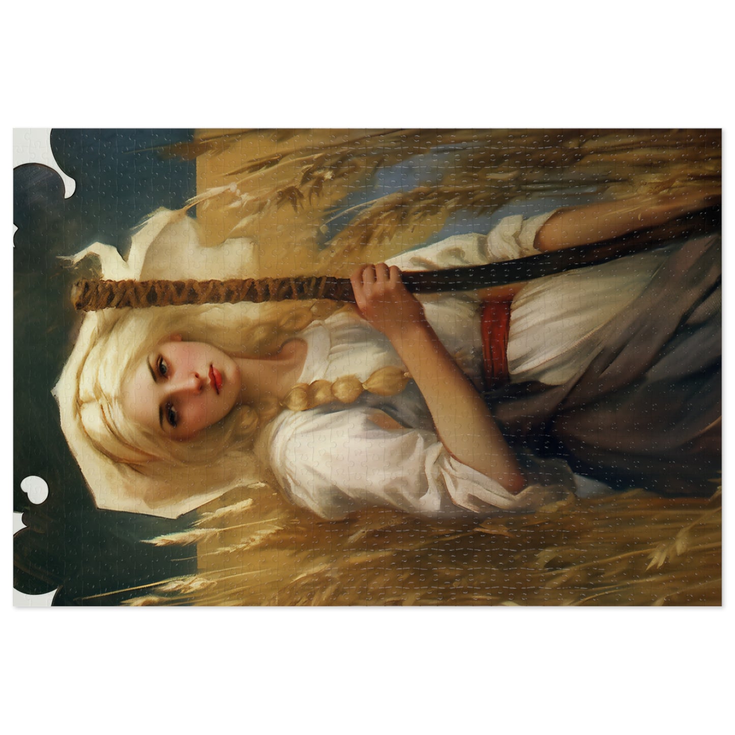 Saint Notburga - Puzzle and Keepsake Tin - Religious Jigsaw Puzzle (30, 110, 252, 500,1000-Piece) - Religious Puzzle