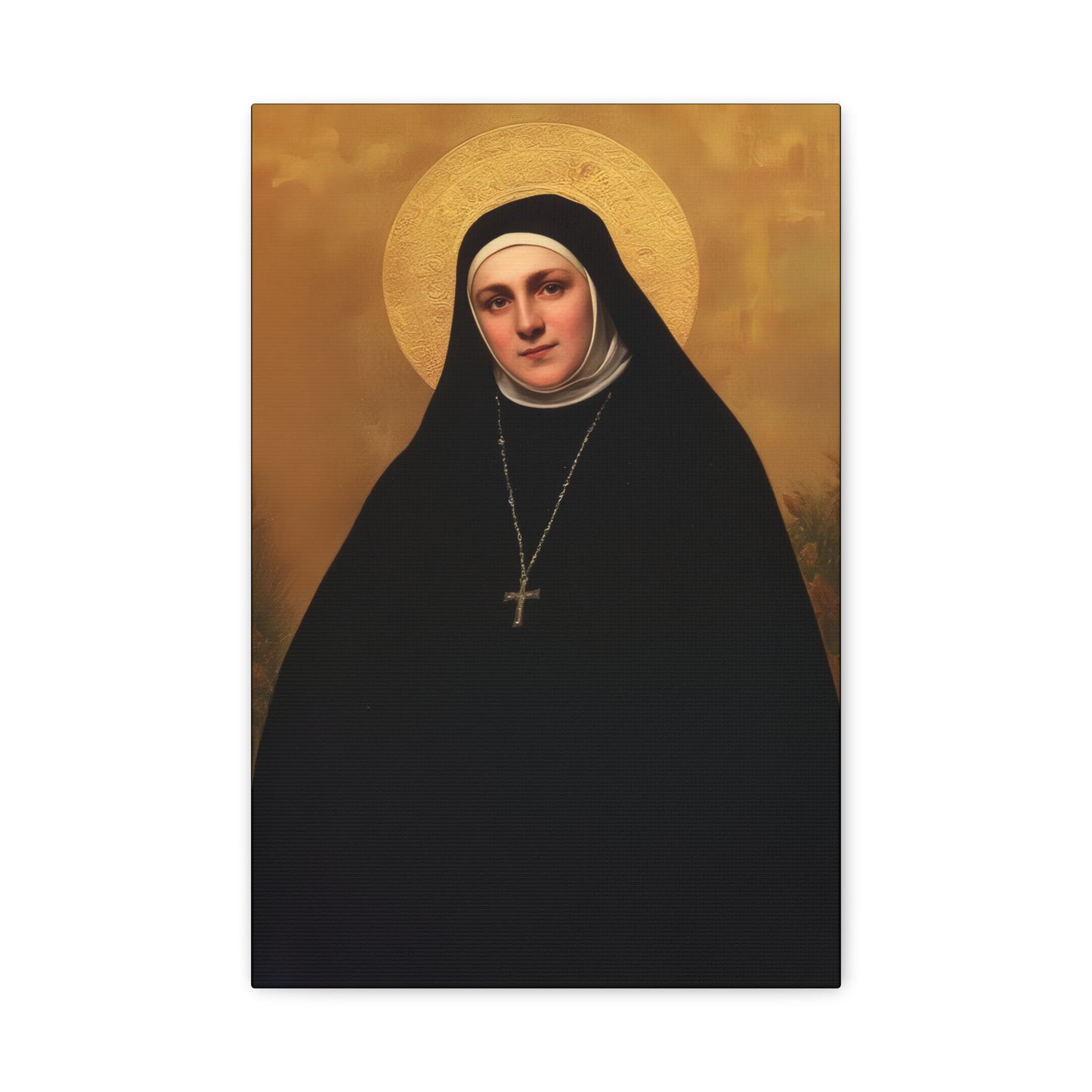 Saint Geltrude Caterina Comensoli - Gallery Wrapped Canvas - Print - Religious Art for your Home - Catholic Art