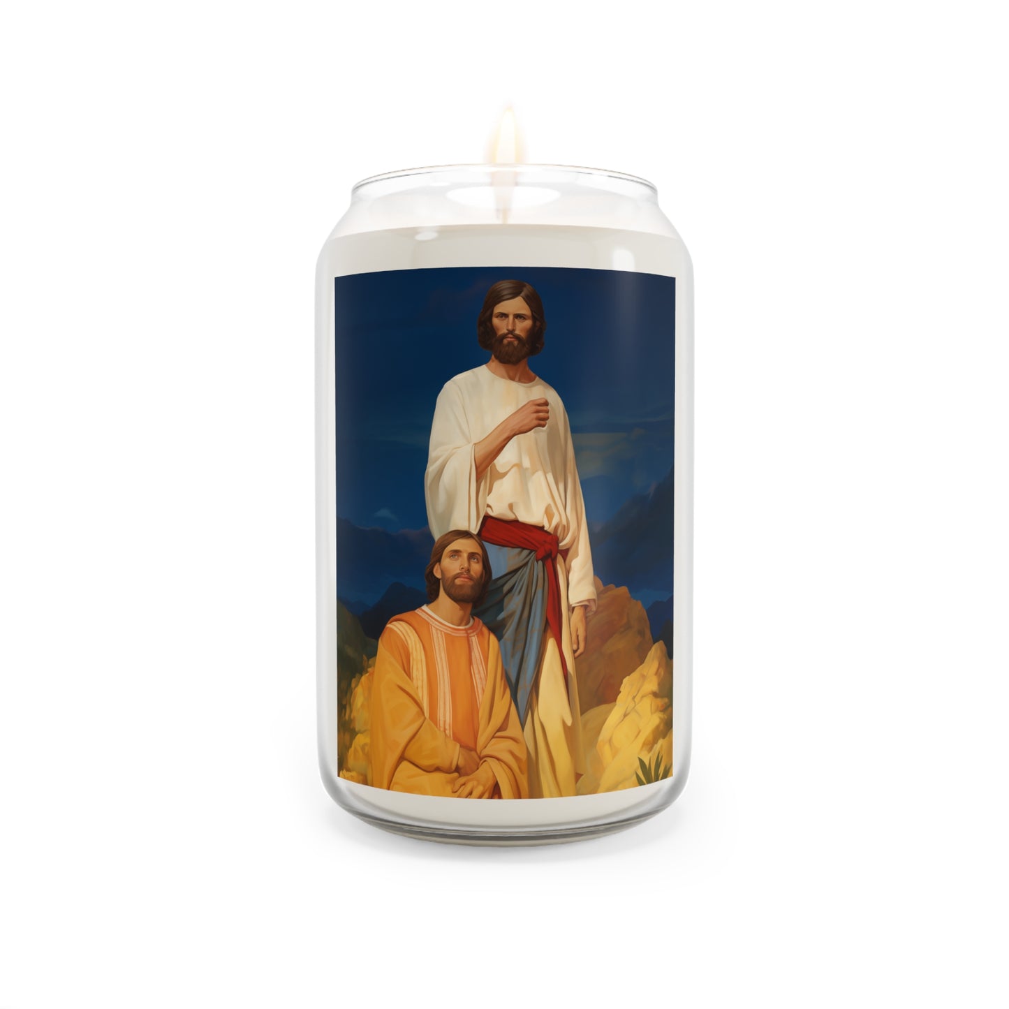Saints James and John - Sons of Thunder - Scented Prayer Candle, 13.75oz - Tall Size - Religious Prayer Candle - Catholic Art