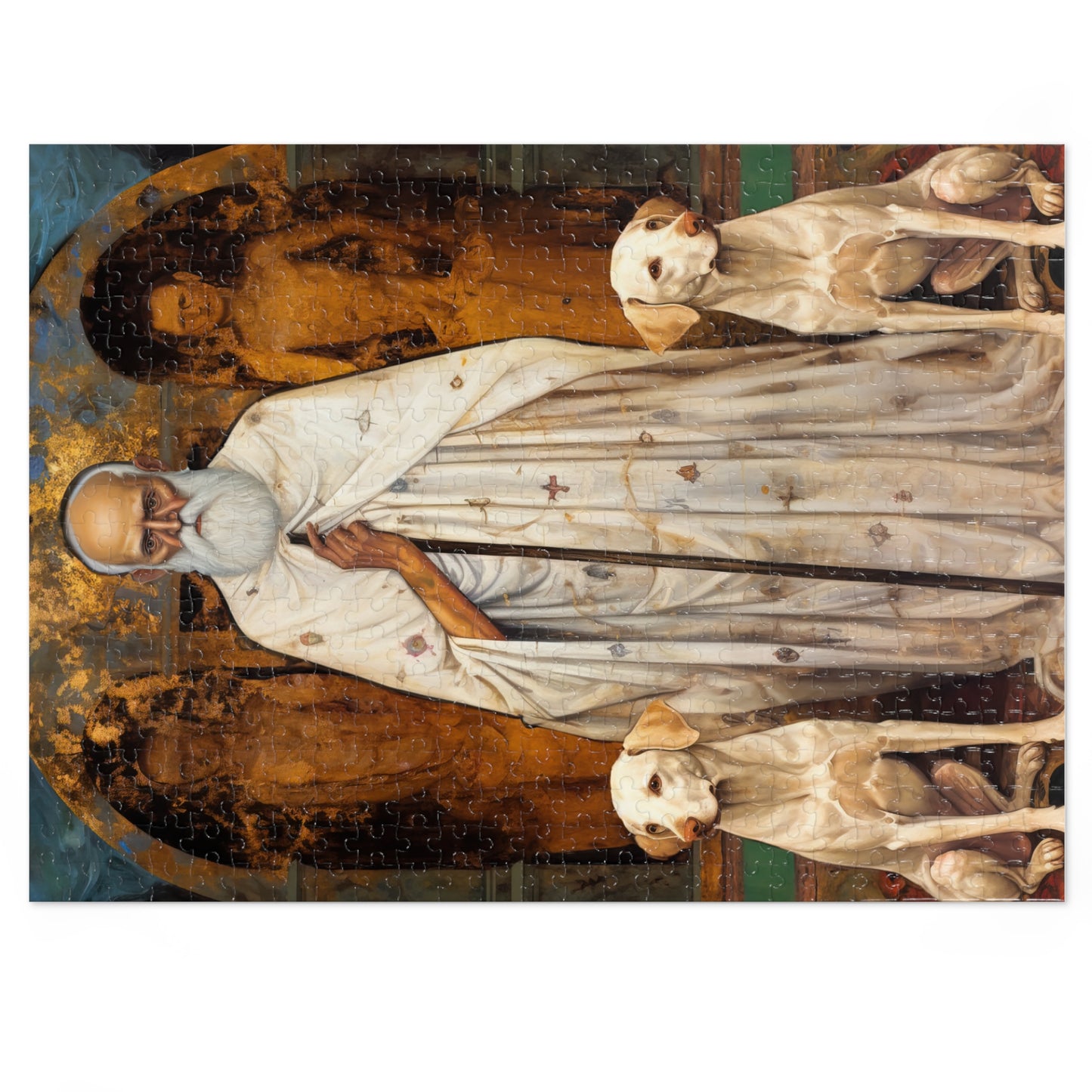 Saint Lazarus of Bethany - Puzzle and Keepsake Tin - Religious Jigsaw Puzzle (30, 110, 252, 500,1000-Piece) - Religious Puzzle