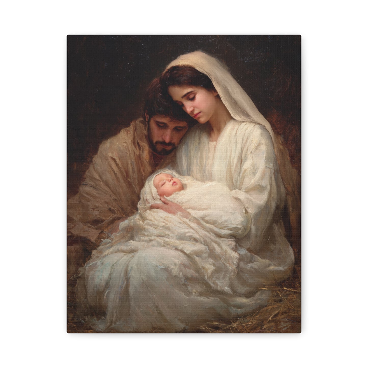 The Quiet Kingdom of the Holy Family - Gallery Wrapped Canvas - Print - Religious Art for your Home - Catholic