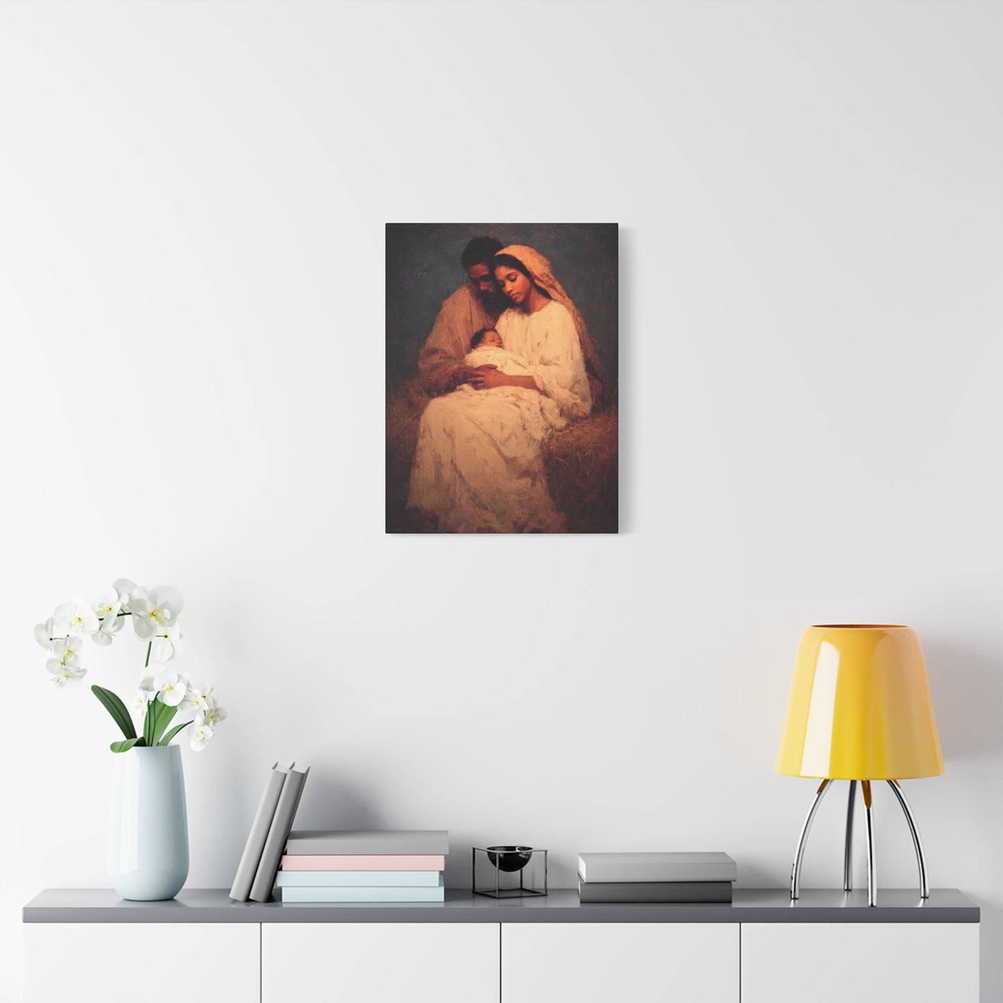 Love Made Visible in the Holy Family - Gallery Wrapped Canvas - Print - Religious Art for your Home - Catholic