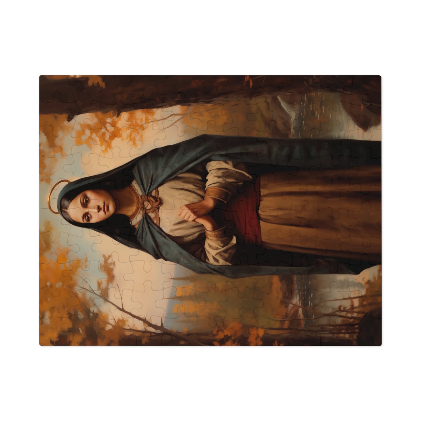 Saint Kateri Tekakwitha - Puzzle and Keepsake Tin - Jigsaw Puzzle (30, 110, 252, 500,1000-Piece) - Religious Puzzle