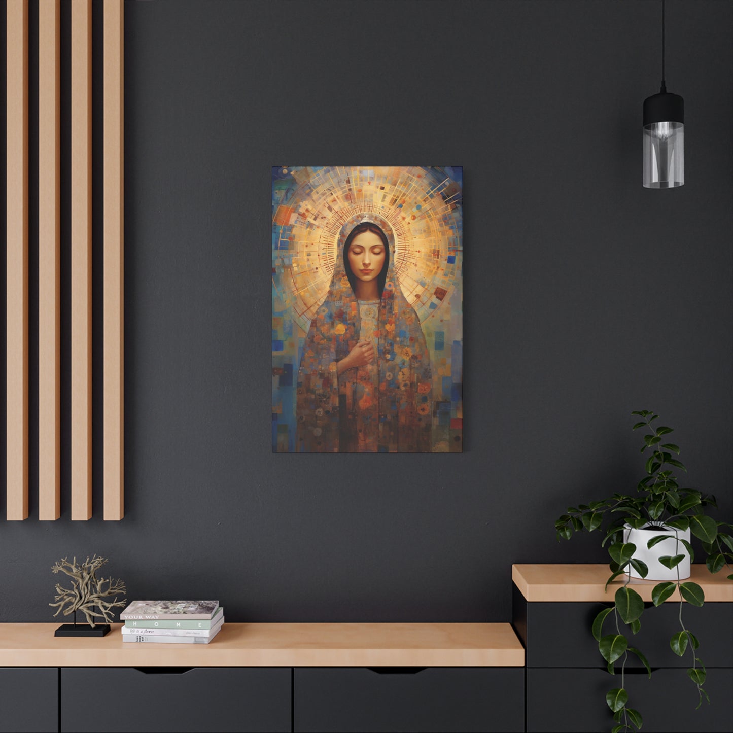 The Virgin of the Americas : Our Lady of Guadalupe Museum Wrapped Canvas Print - Multiple Sizes - Catholic Home art