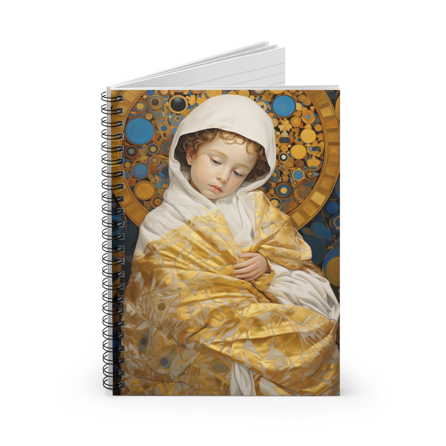 Divine Innocence: The Christ Child Journal - Sanctified Souls Art - Religious Based Notebook - Spiral Notebook - Ruled Line