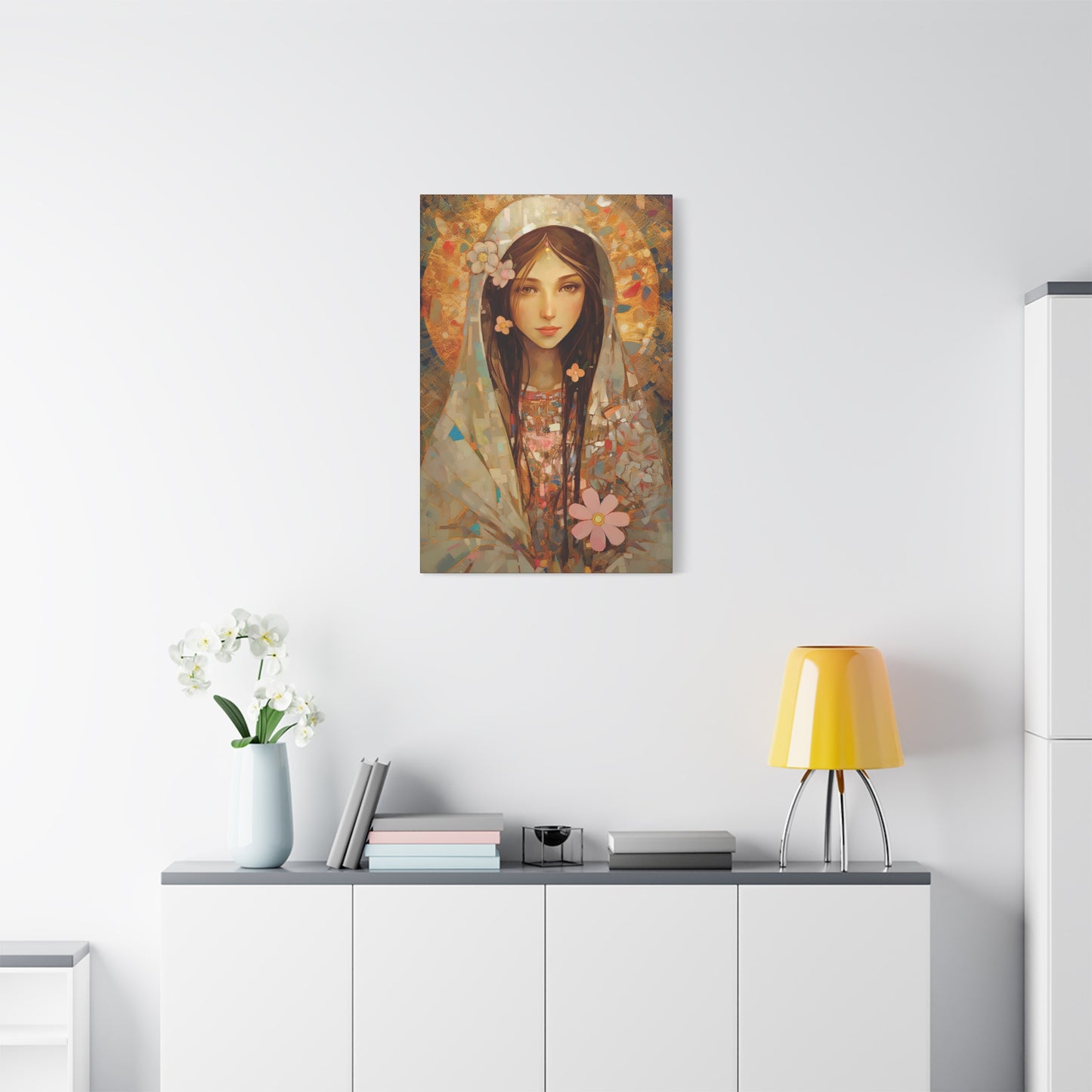 Saint Maria Goretti - Museum Wrapped Canvas - Sanctified Souls Print - Religious Art for your Home