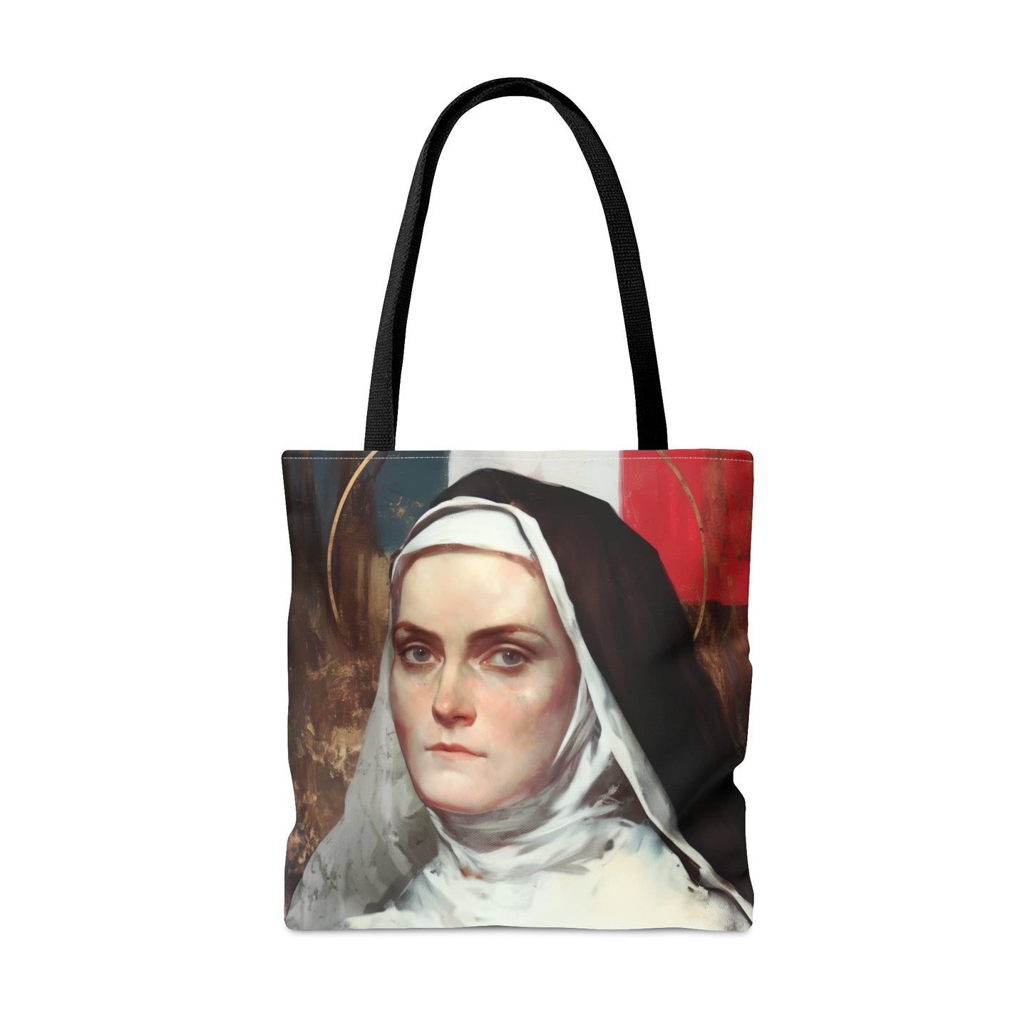Saint Jeanne-Antide Thouret Tote Bag - Large Medium Small Faith Art Bag - Catholic Faith Purse - Religious - Prayer Bag - Devotional Purse