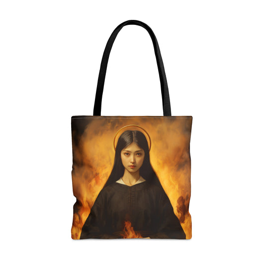 Blessed Mary Magdalen Kiota Tote Bag - Large Medium Small Faith Art Bag - Catholic Faith Purse - Religious - Reusable - Prayer Bag