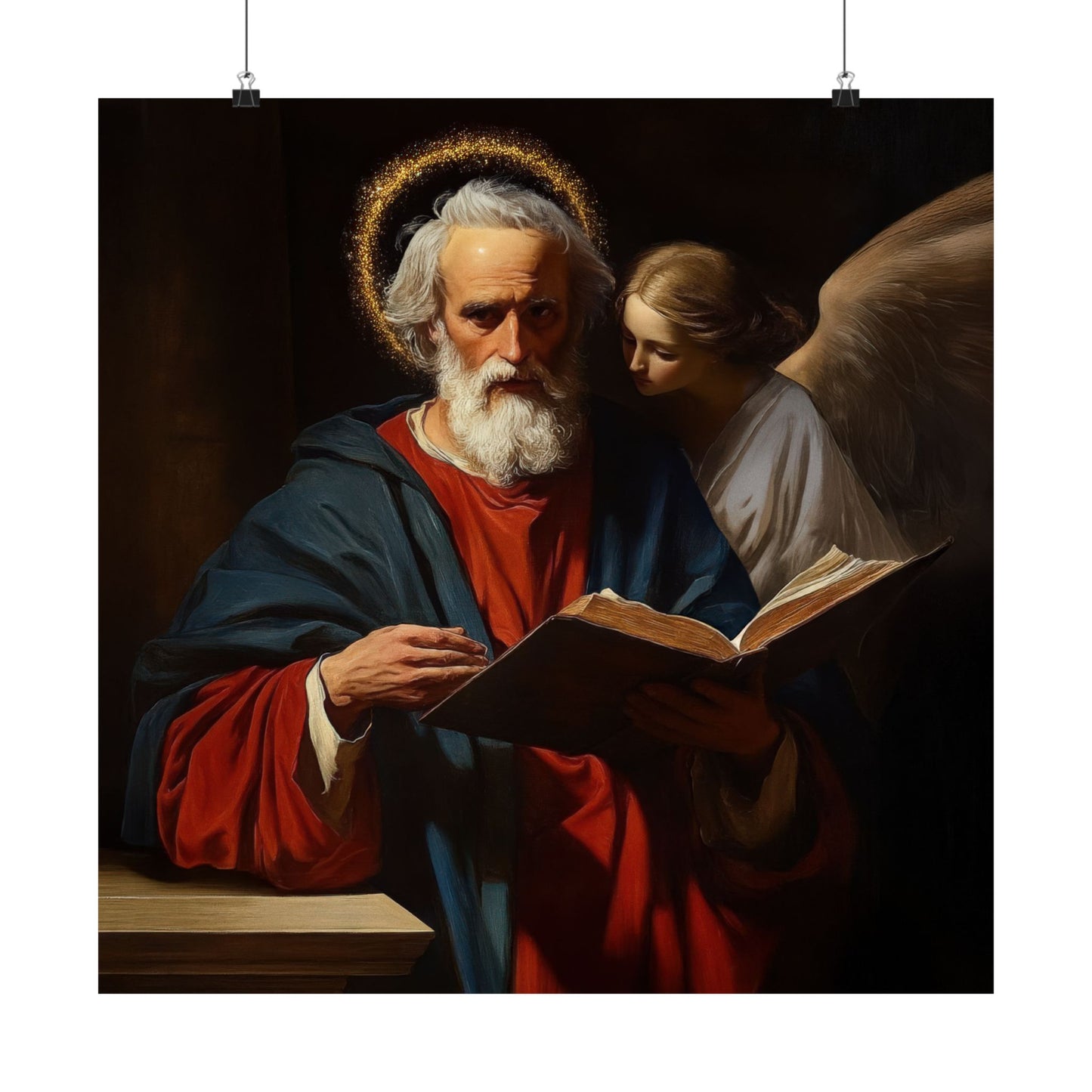 Saint Matthew the Apostle - Sanctified Souls Print - Multiple Sizes - Premium Matte Vertical Posters