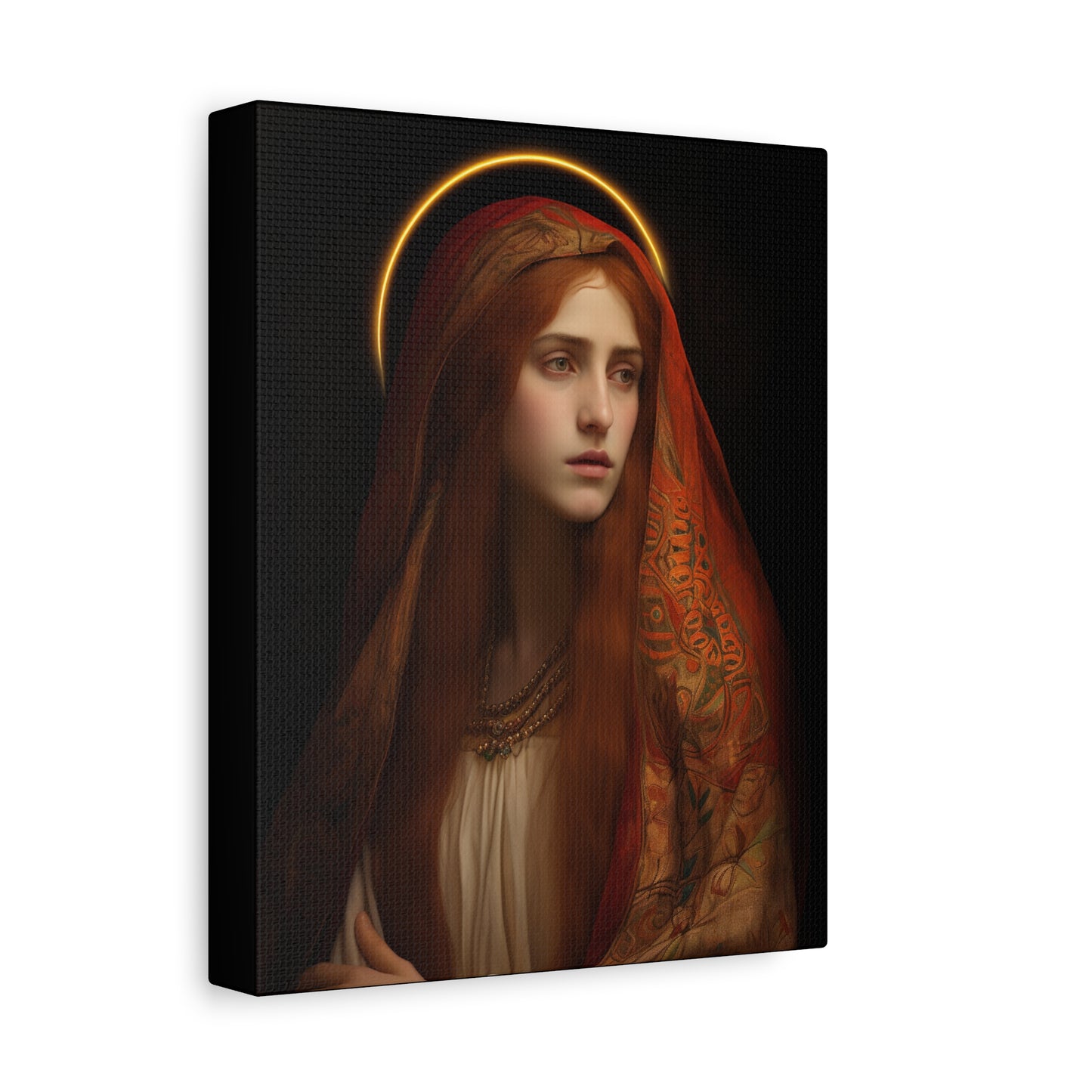 The Beloved Disciple - Mary Magdalene's Devotion - Museum Wrapped Canvas - Sanctified Souls Print - Religious Art for your Home