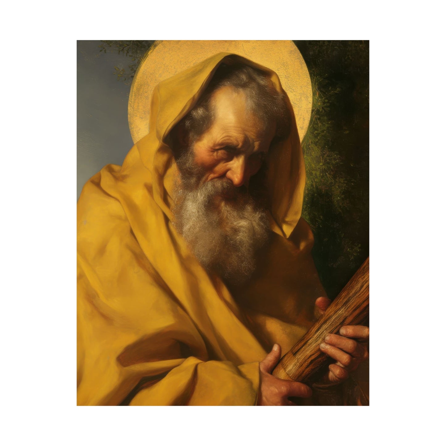 Saint James the Lesser - Apostle - Sanctified Souls Print - Multiple Sizes - Premium Posters - Catholic Art - Christian Home Decor Artwork