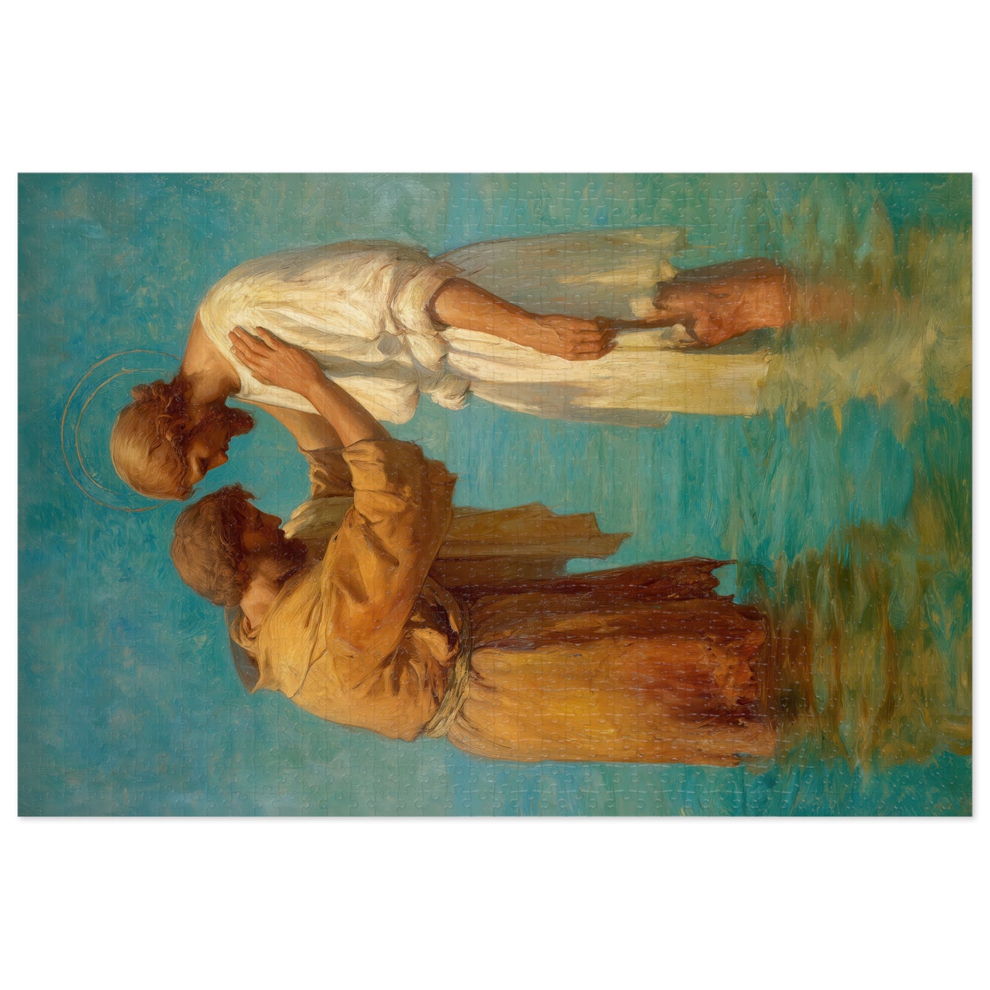 Saint John the Baptist, Servant of the Dawn - Puzzle & Keepsake Tin - Religious Jigsaw Puzzle (30, 110, 252, 500,1000-Piece) - Catholic