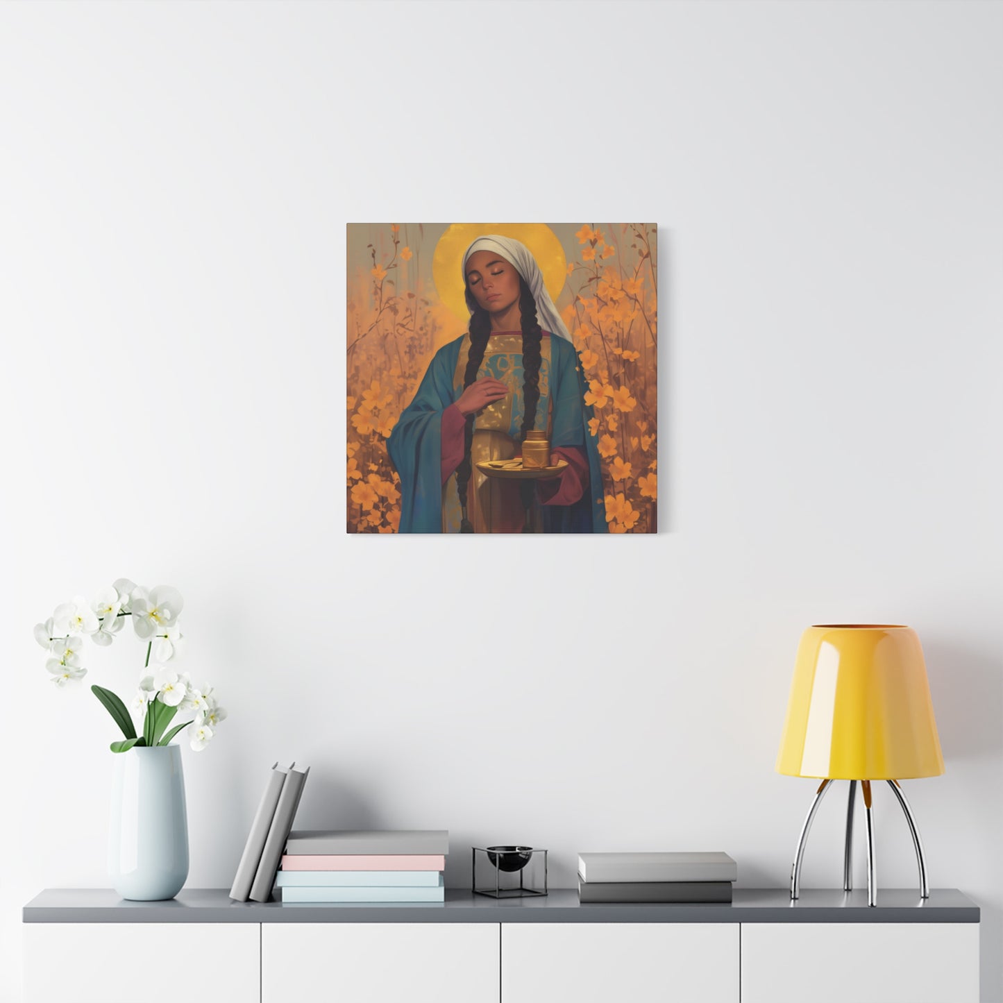 Saint Hermione of Ephesus - Gallery Wrapped Canvas - Print - Religious Art for your Home - Catholic Art Print