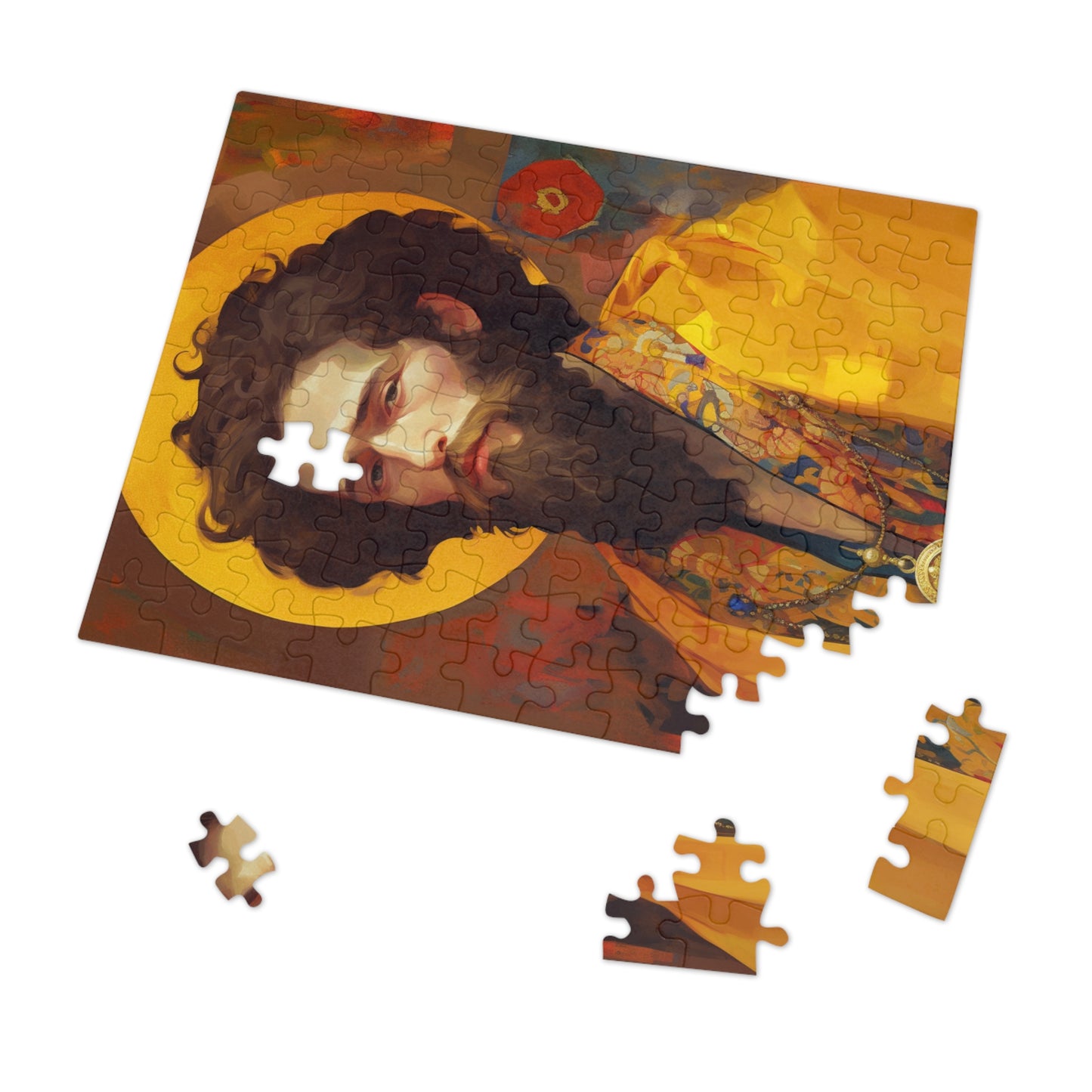 Saint James the Greater - Puzzle and Keepsake Tin - Religious Jigsaw Puzzle (30, 110, 252, 500,1000-Piece) - Religious Puzzle