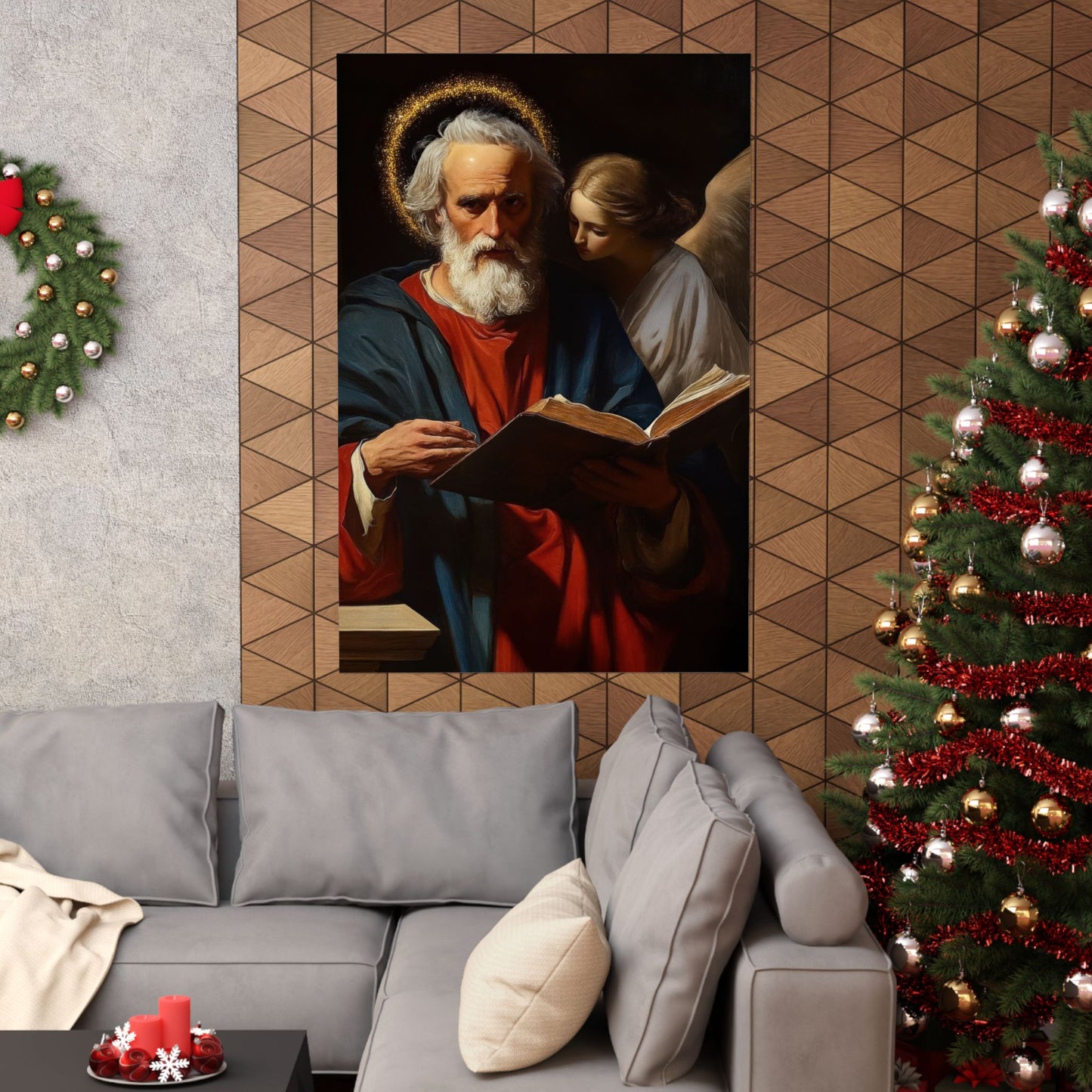 Saint Matthew the Apostle - Sanctified Souls Print - Multiple Sizes - Premium Matte Vertical Posters