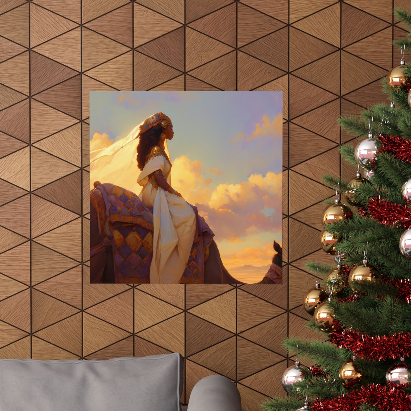 Queen of Sheba - Sanctified Souls Print - Multiple Sizes - Premium Matte Vertical Posters