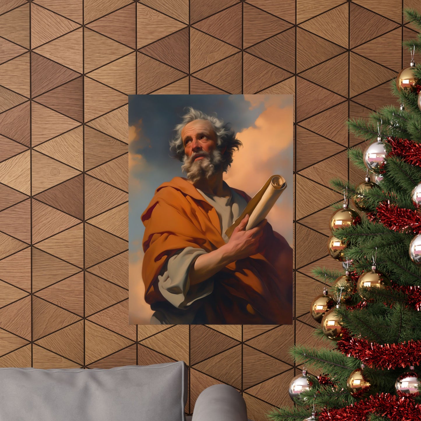 Saint Paul the Apostle - Sanctified Souls Print - Multiple Sizes - Premium Matte Vertical Posters