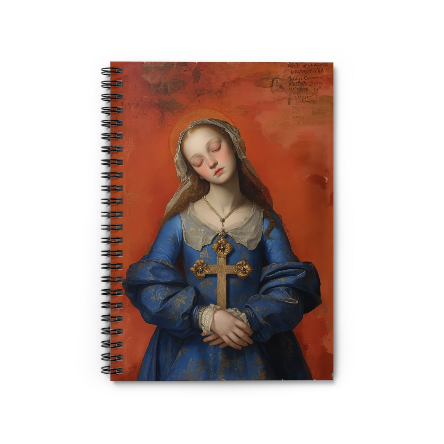 Saint Philomena of San Severino - Sanctified Souls Art - Religious - Spiral Notebook - Ruled Line - Catholic Religious art present gift