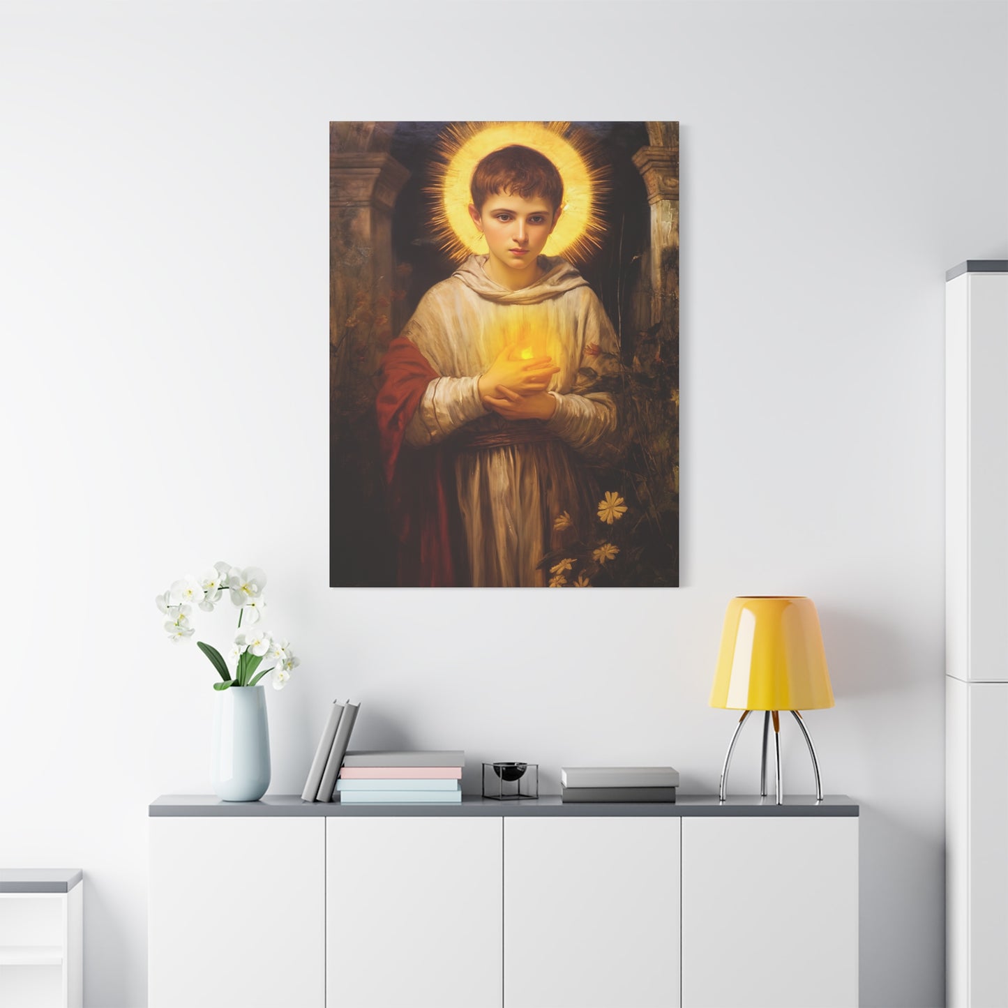 Saint Tarsicius - Museum Wrapped Canvas - Sanctified Souls Print - Religious Art for your Home