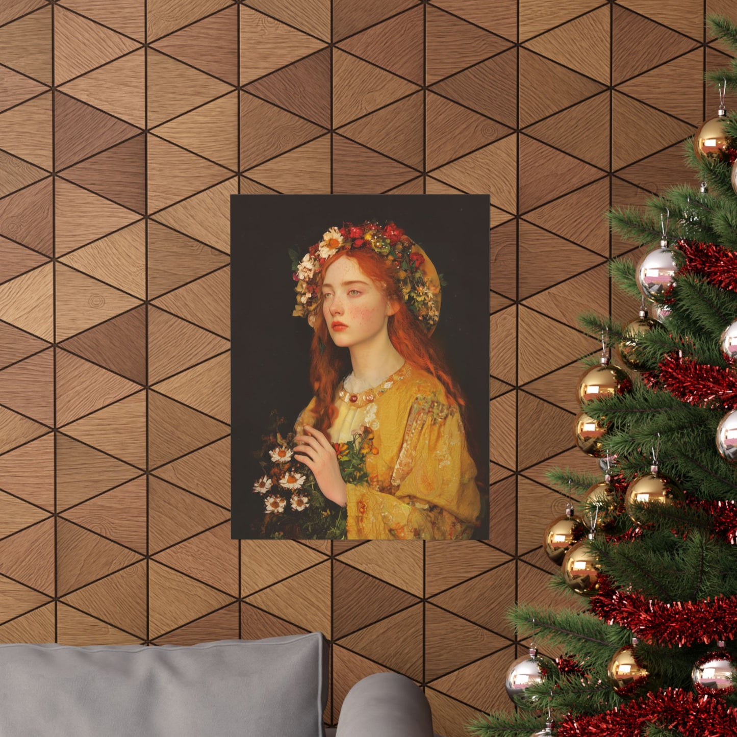Radiance of Repentance - Mary Magdalene's Renewal - Catholic home - Multiple Sizes - Premium Poster - Catholic Art - Christian Decor