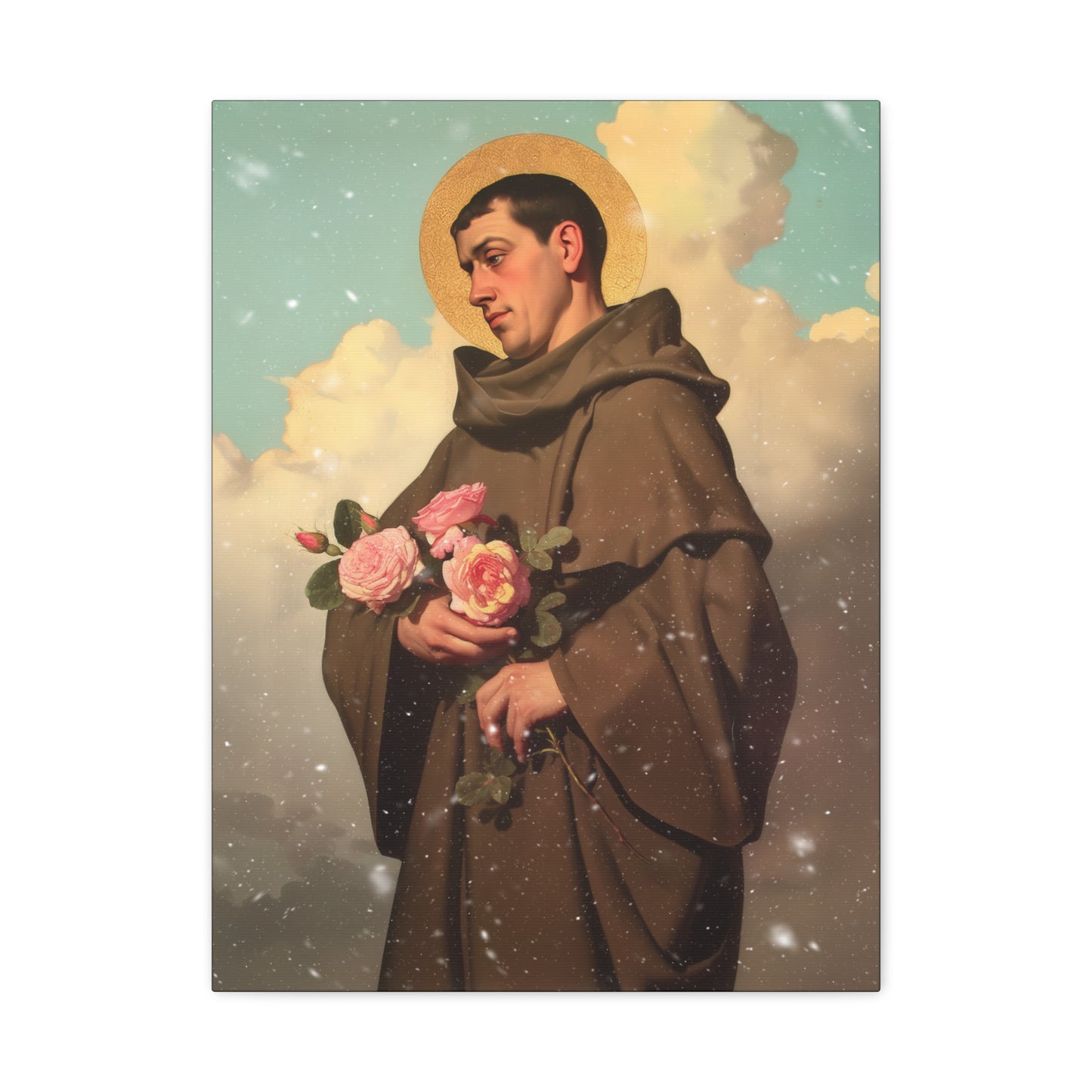 Saint Didacus of Alcala - Gallery Wrapped Canvas - Print - Religious Art for your Home - Catholic Art