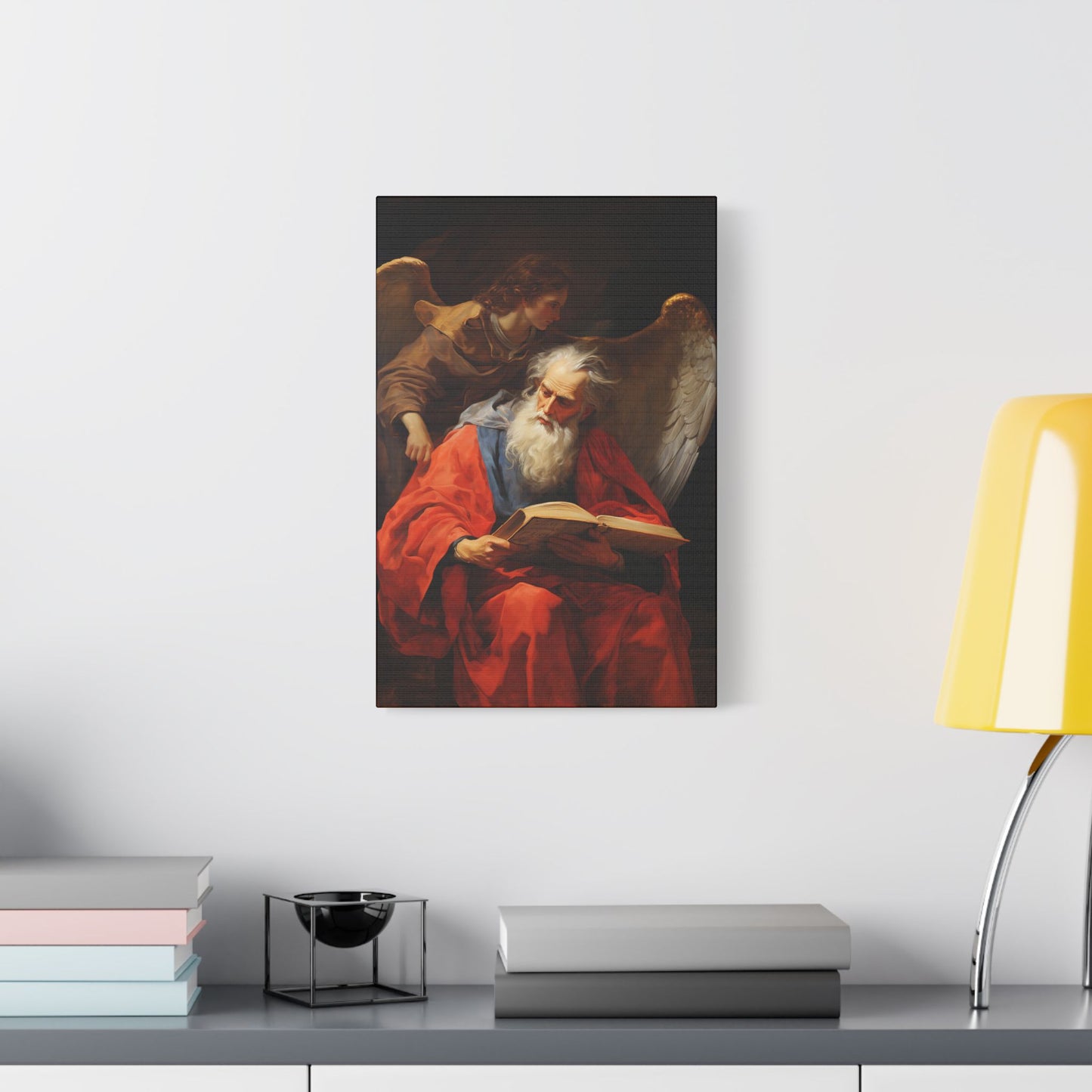Saint Matthew the Apostle - Museum Wrapped Canvas - Sanctified Souls Print - Religious Art for your Home