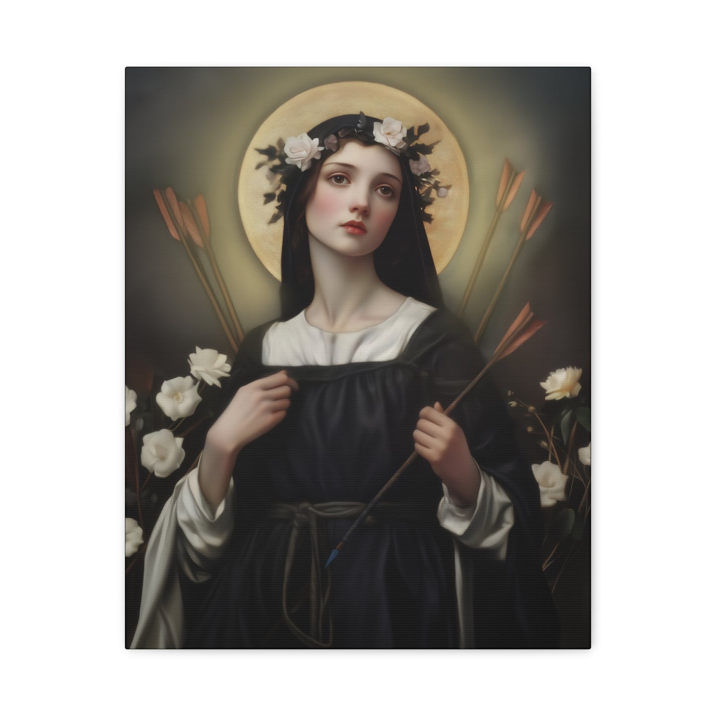 Saint Dorothy of Montau - Gallery Wrapped Canvas - Print - Religious Art for your Home - Catholic Art