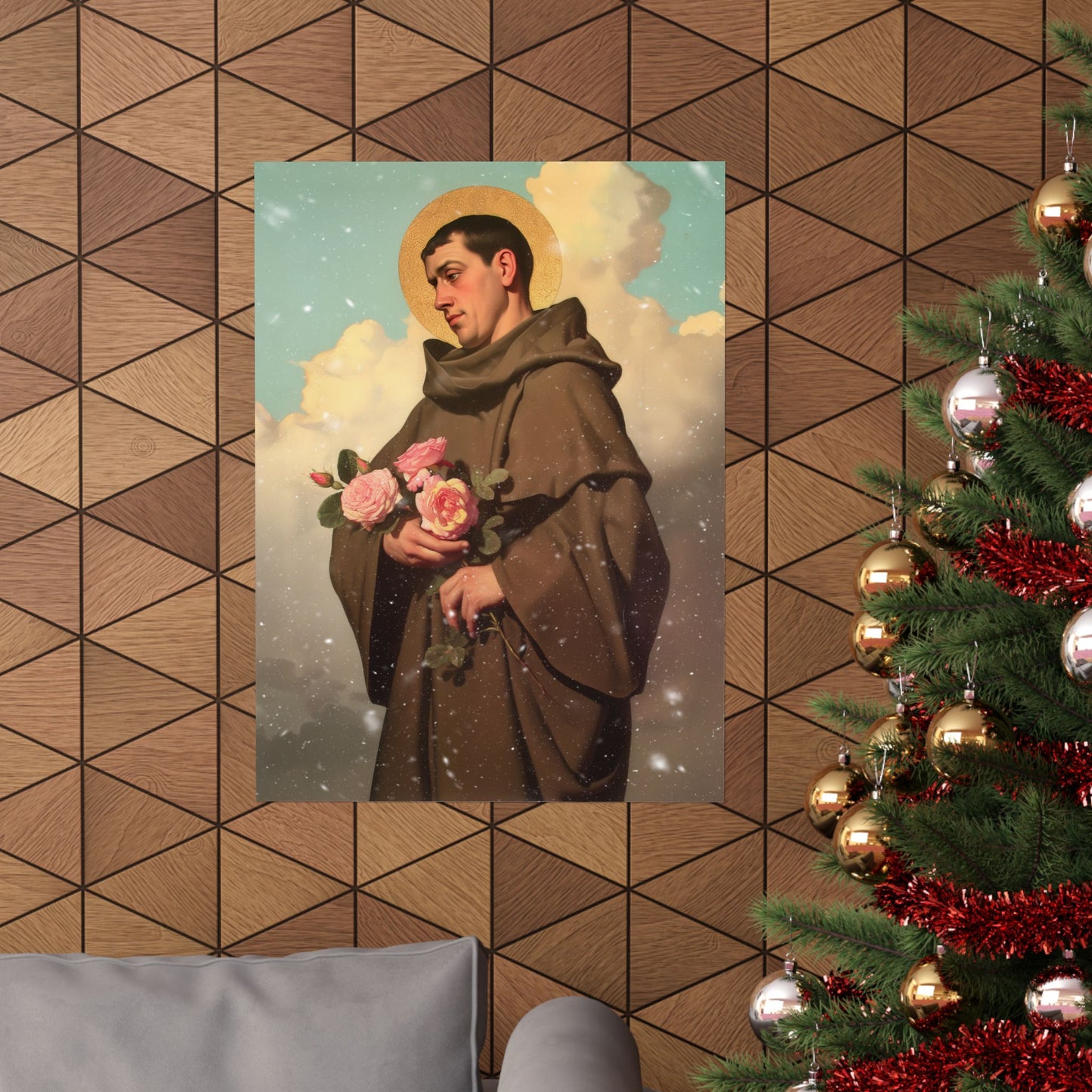 Saint Didacus of Alcala - Sanctified Souls Print - Multiple Sizes - Premium Matte Vertical Posters